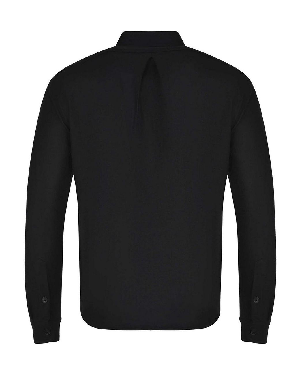 FILIPPO DE LAURENTIIS Black Shirt Made Of A Wool And Cashmere Blend for men