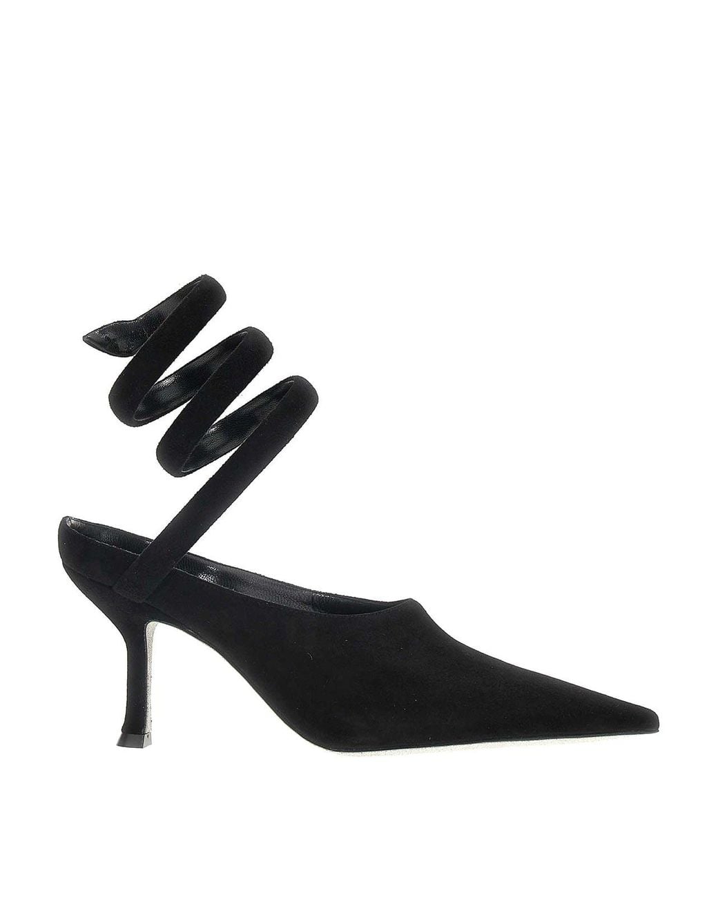 Rene Caovilla Black 'Grace' Mules