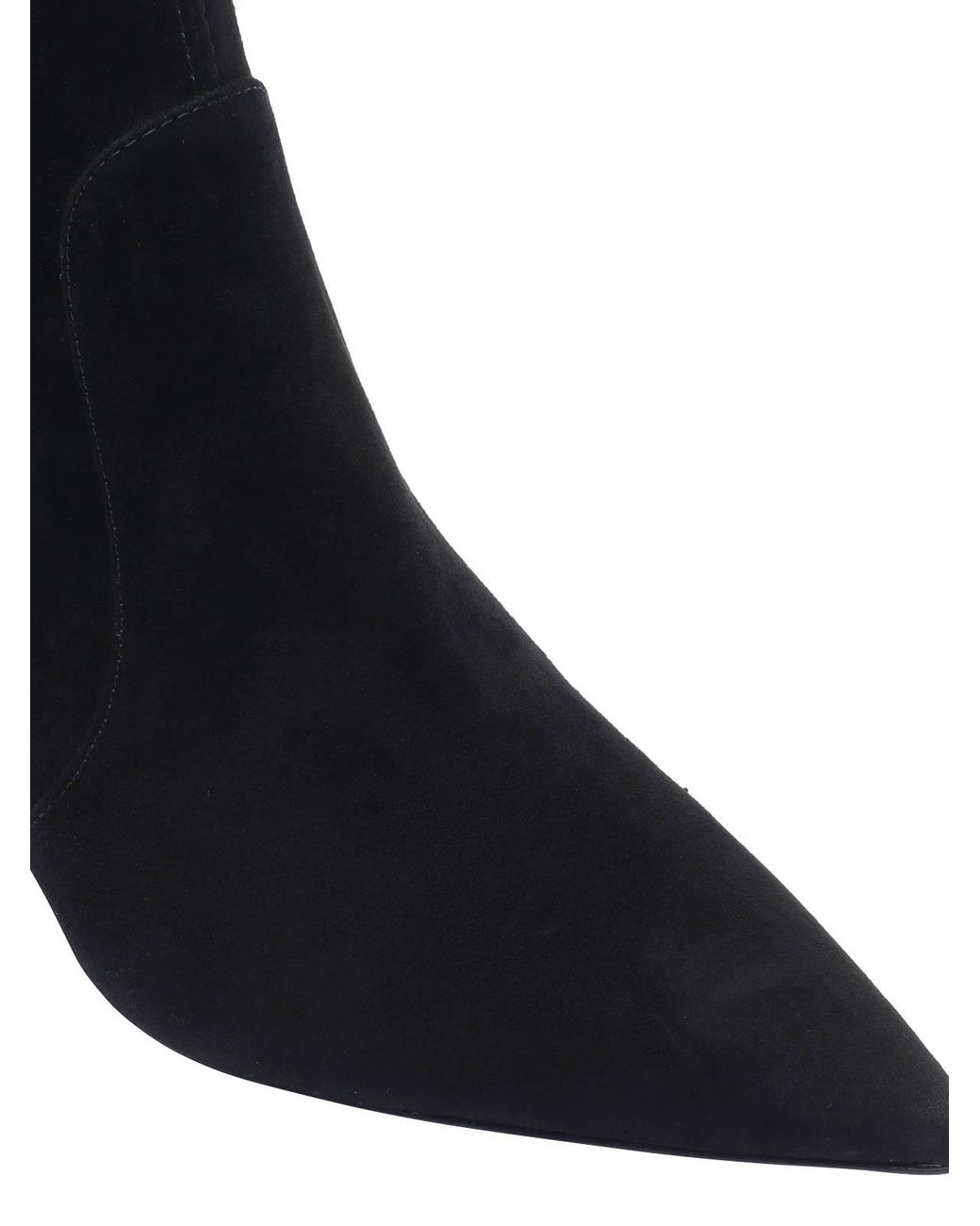 Stuart Weitzman Black Stuart Power Pump Booties