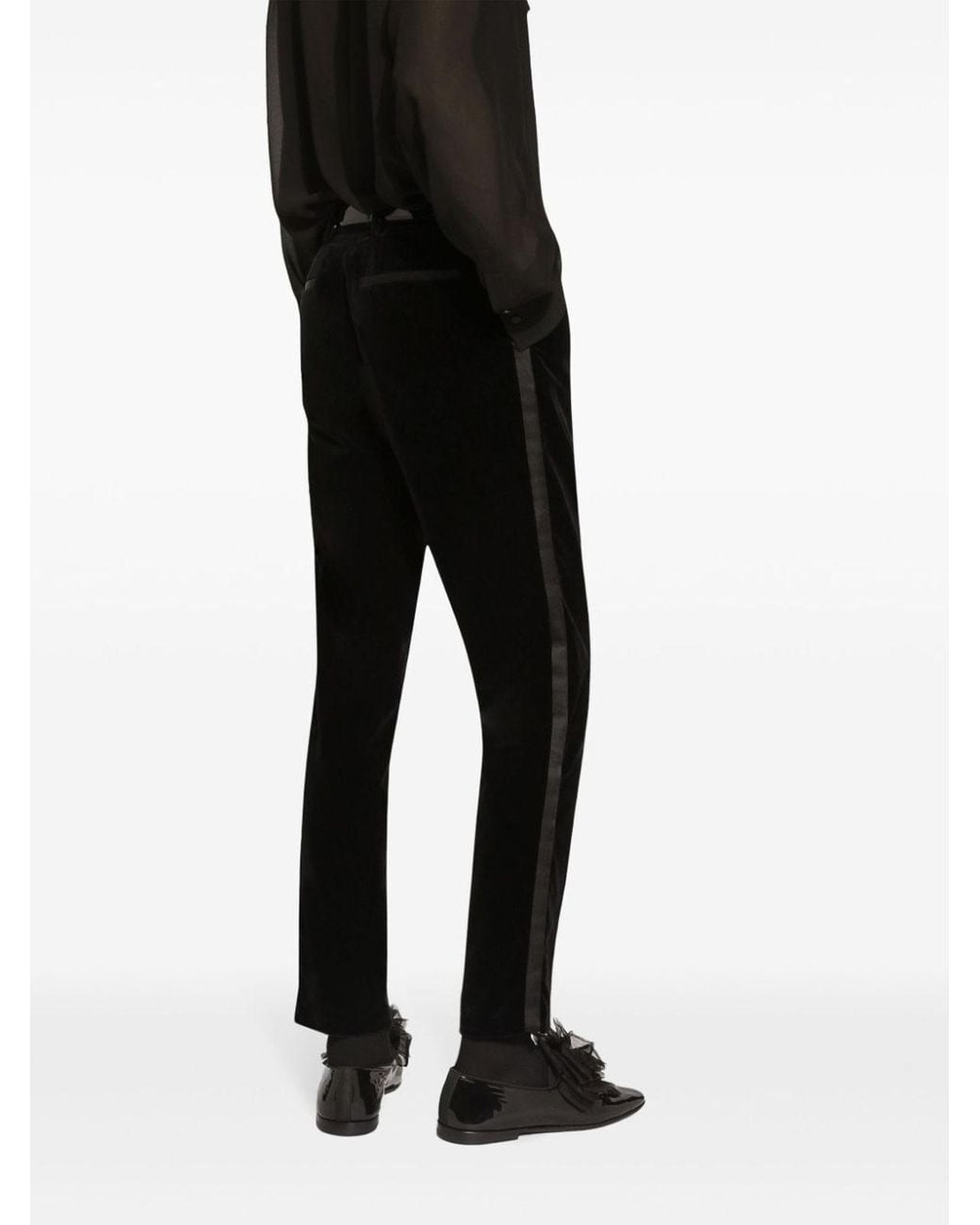 Dolce & Gabbana Black Pants for men