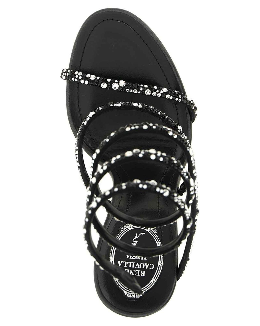 Rene Caovilla White Cleo' Sandals