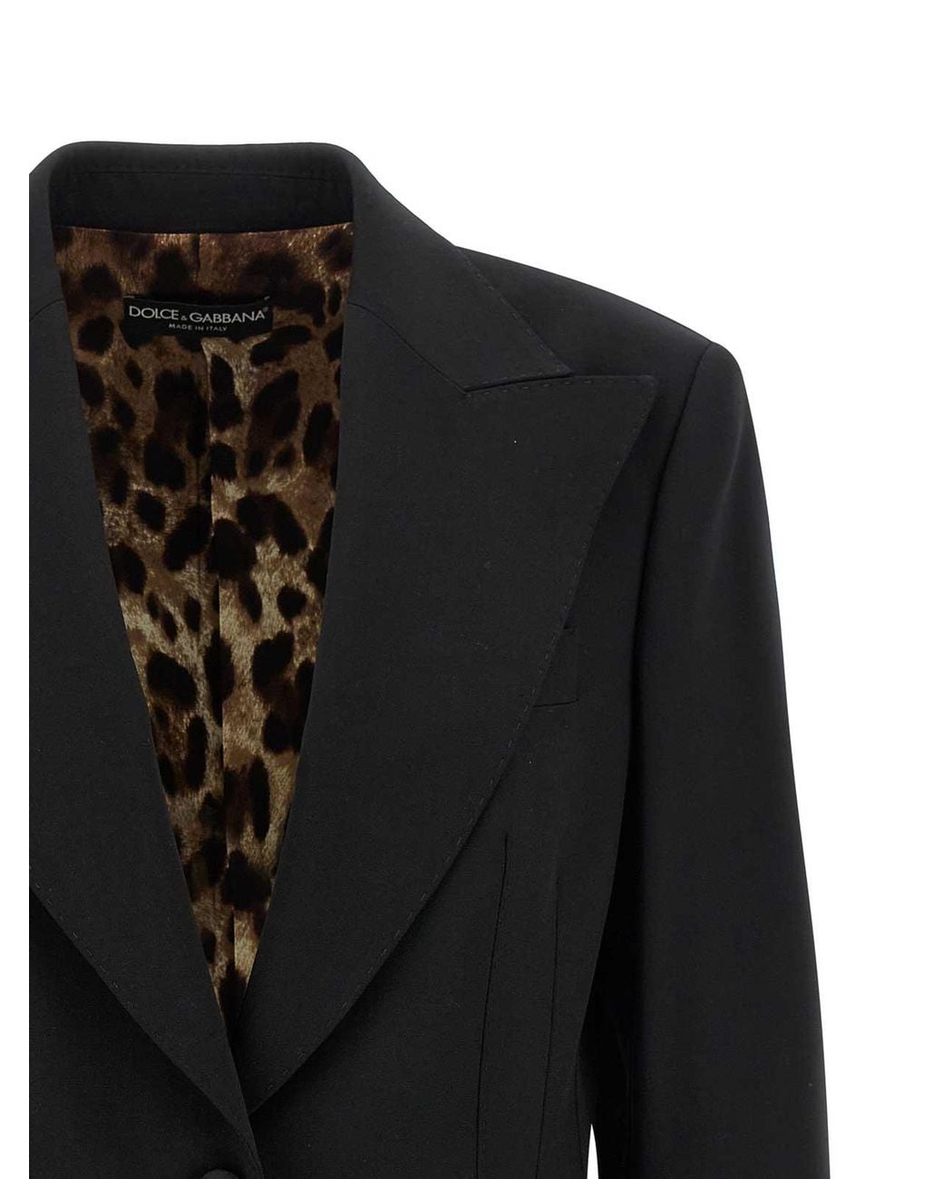 Dolce & Gabbana Black Turlington Blazer