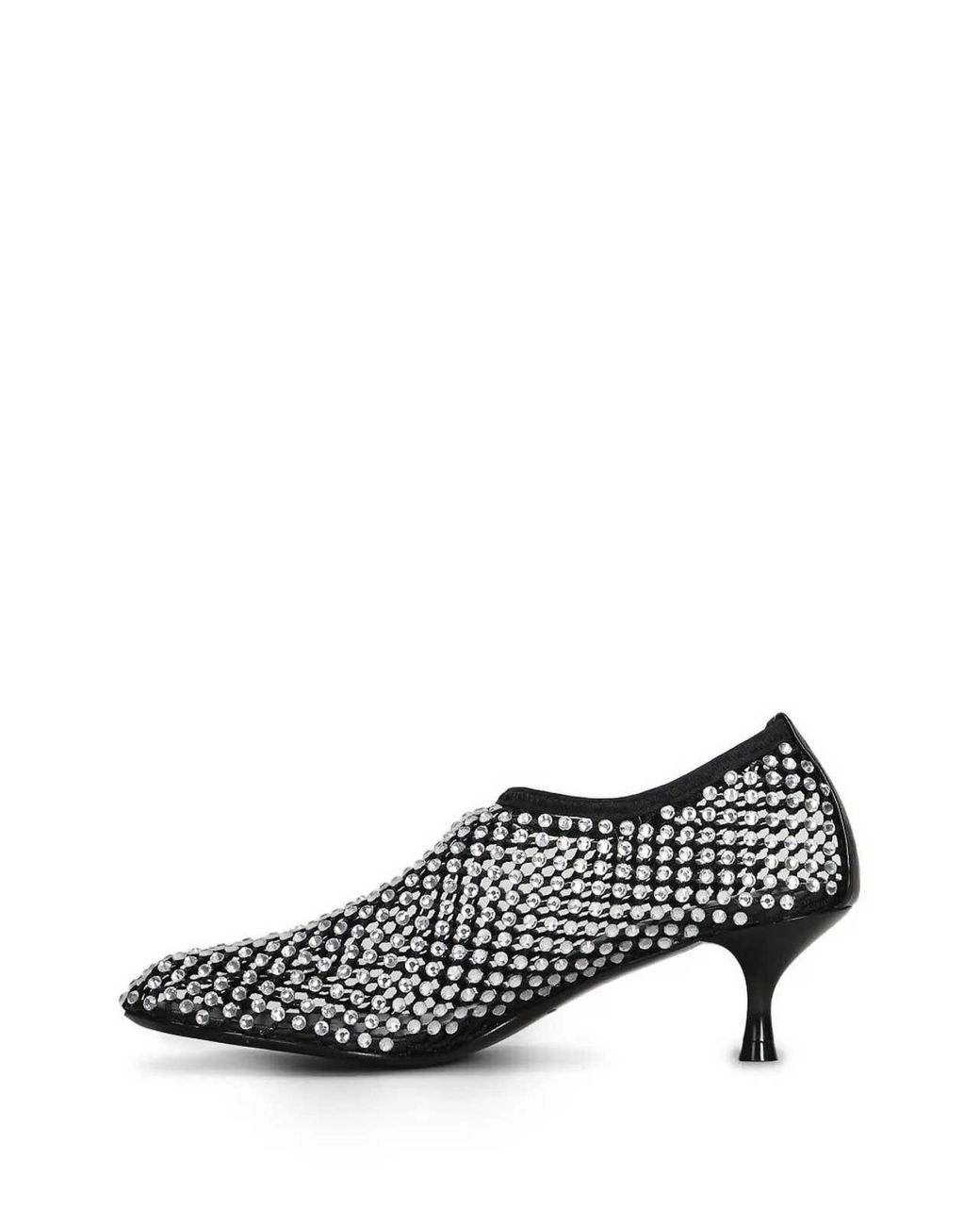Strategia Black Connie Ballet Shoes T5 With Swarovsky