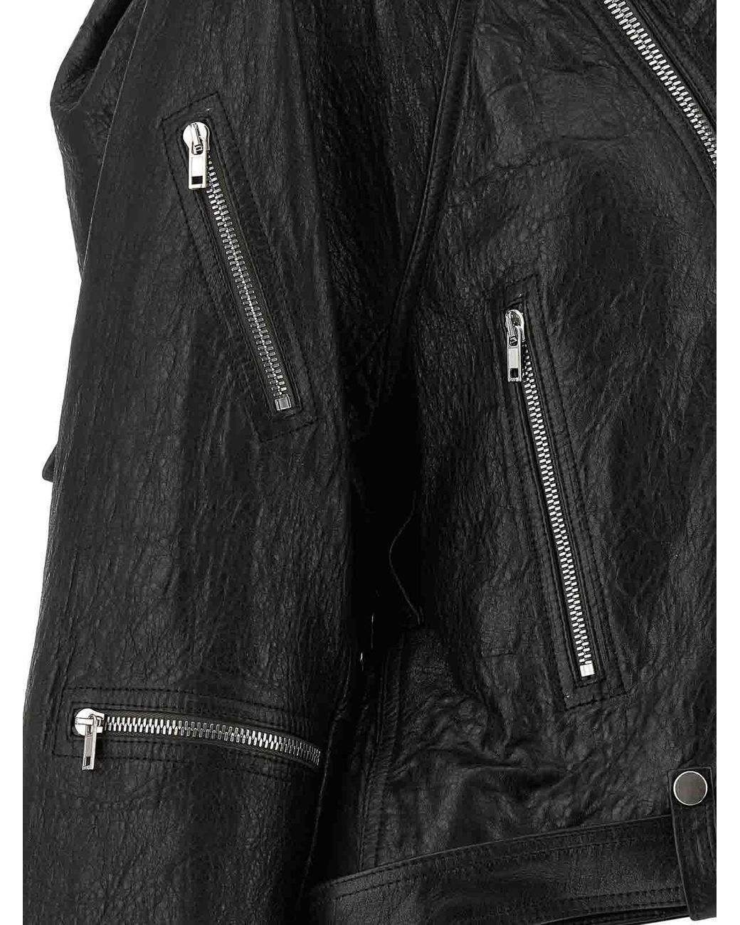 Bufanda Rick Owens de color Black