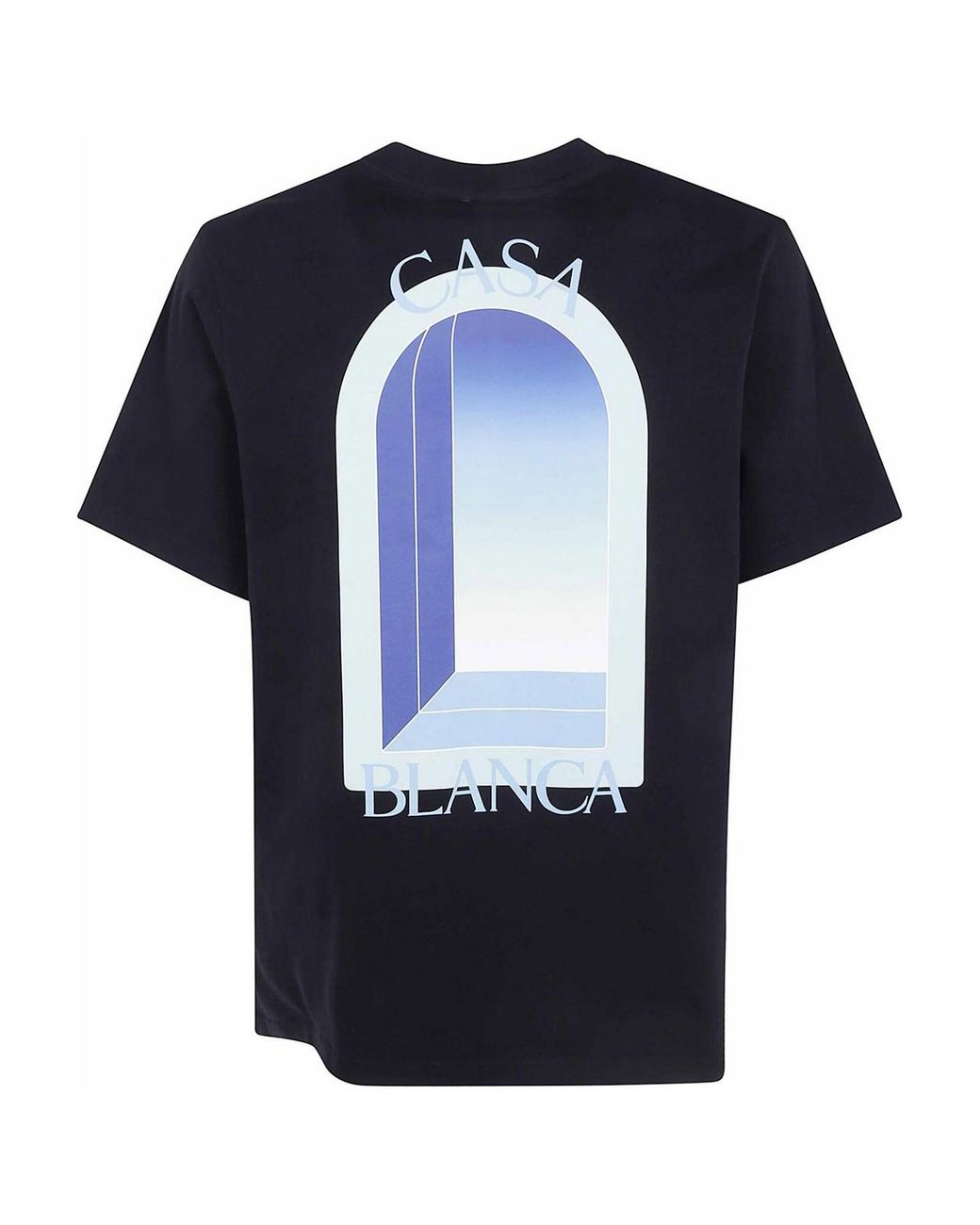 Casablanca Black Classic T-Shirt for men