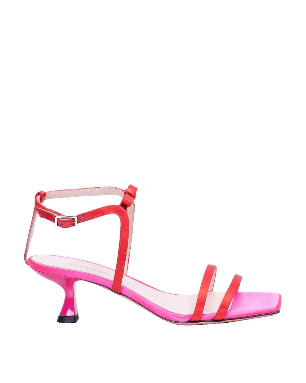 Vivetta Pink Bicolour Sandal