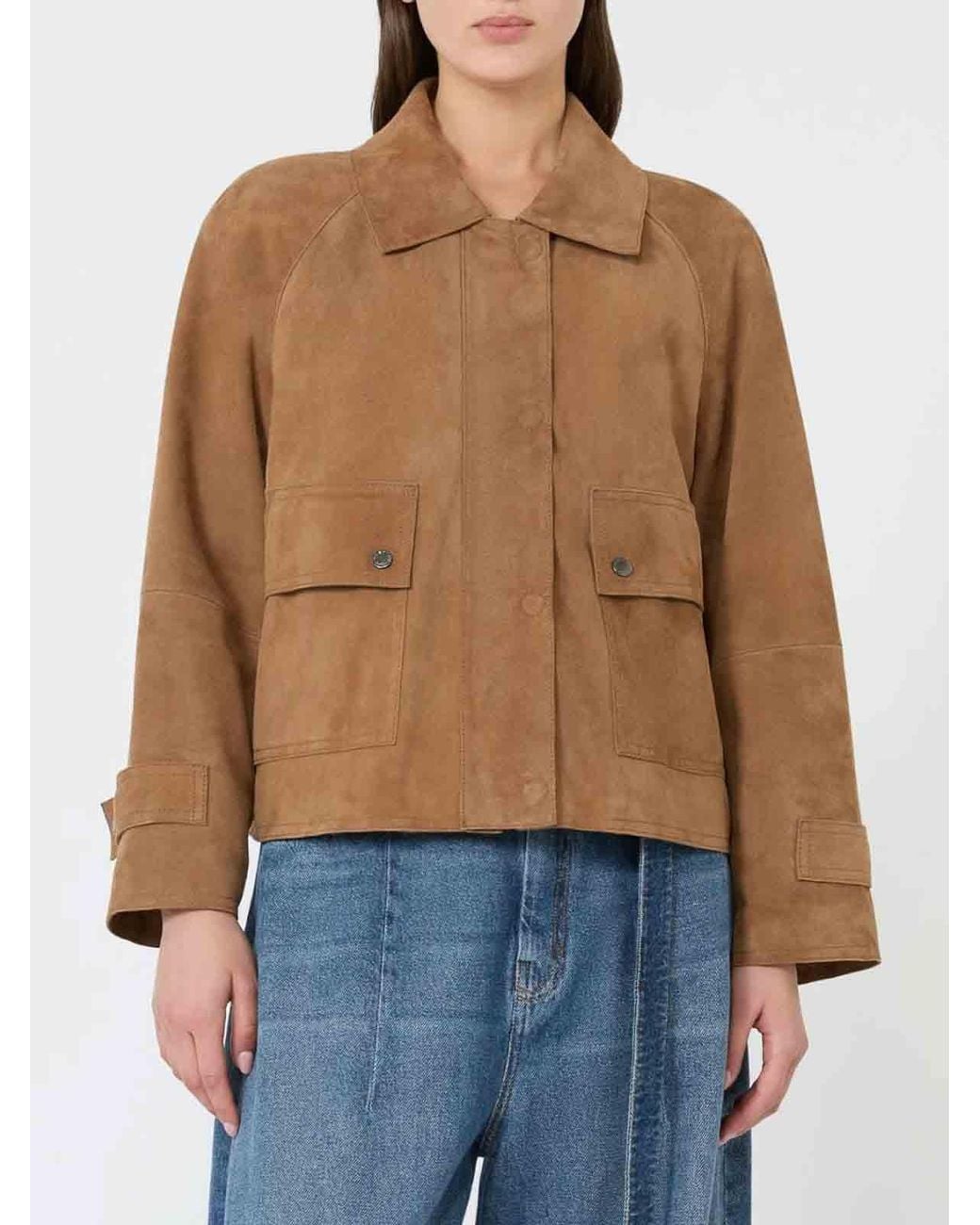 Weekend by Maxmara Brown Hazelnut Dress Jacket