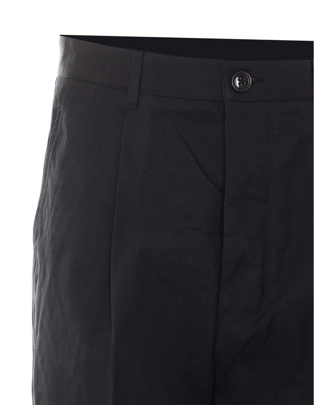 AMI Black Carrot Track Pants for men