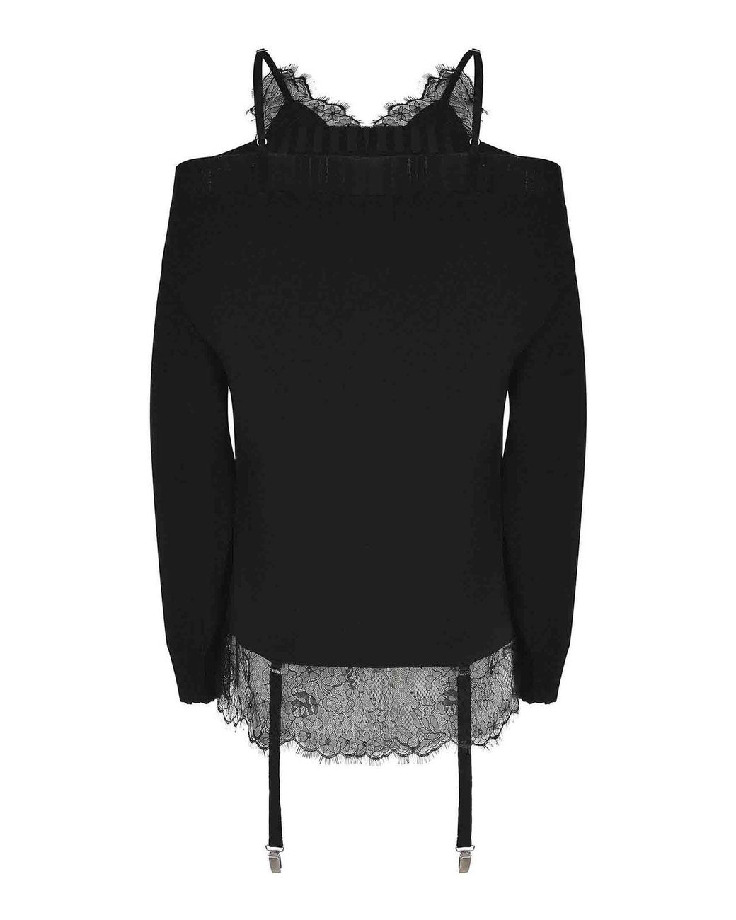 GIUSEPPE DI MORABITO Black Dress Made Of Viscose
