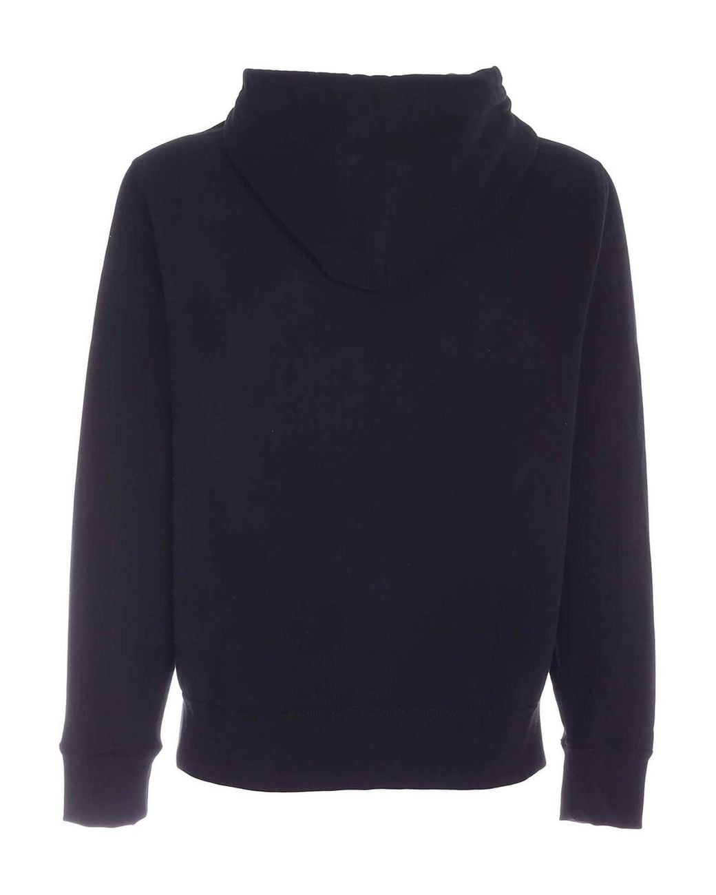 Polo Ralph Lauren Blue Cotton Blend Hooded Sweatshirt for men