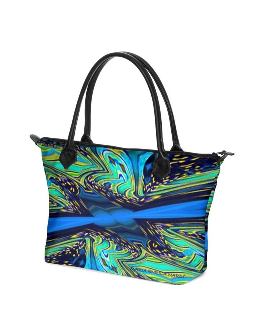 MARIA ENRICA NARDI Blue Febe Tote