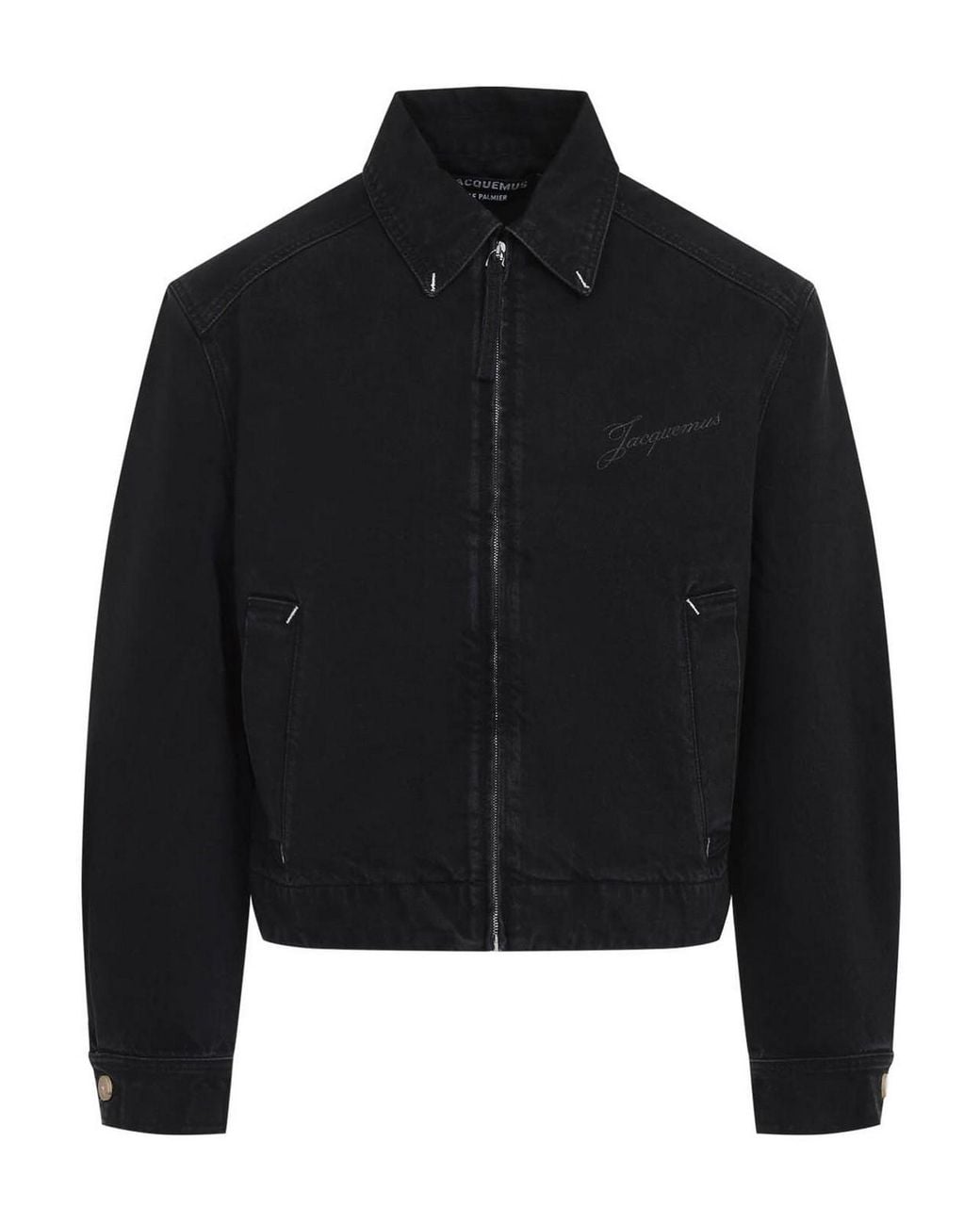 Jacquemus Black Jaquemus La Veste De-Nimes Canevas Jacket for men