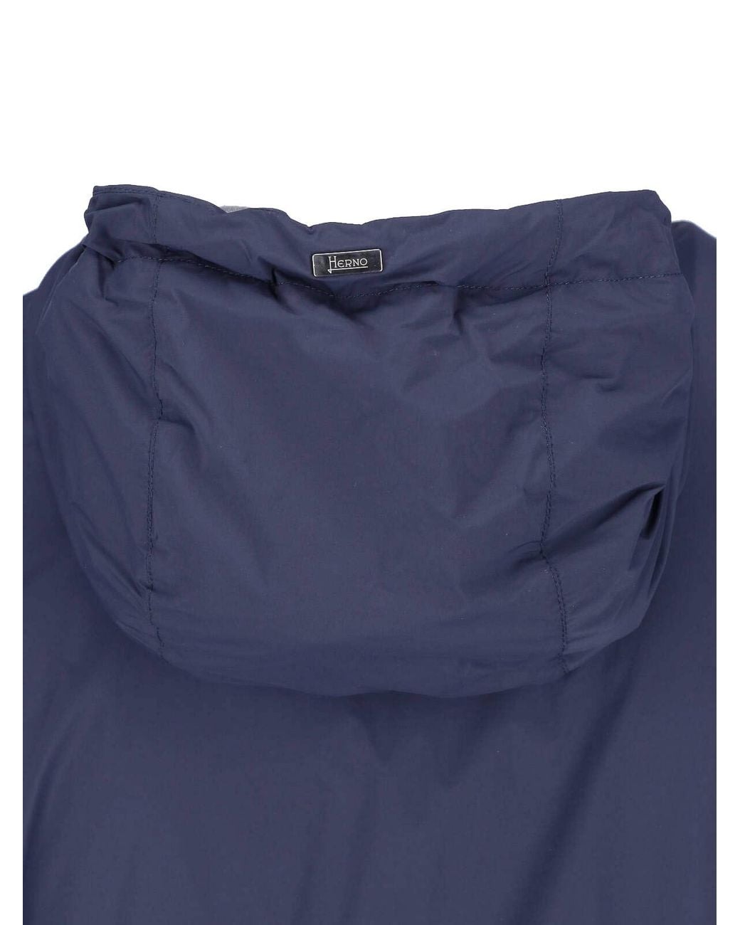 Giacca Cappuccio di Herno in Blue da Uomo