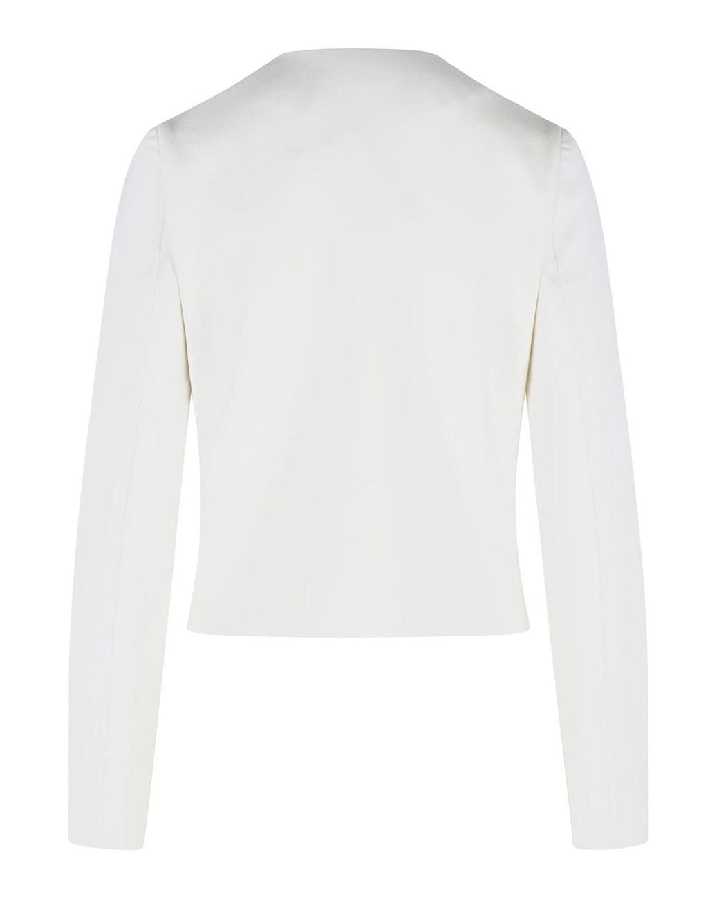 Courreges White Wool Blend Jacket