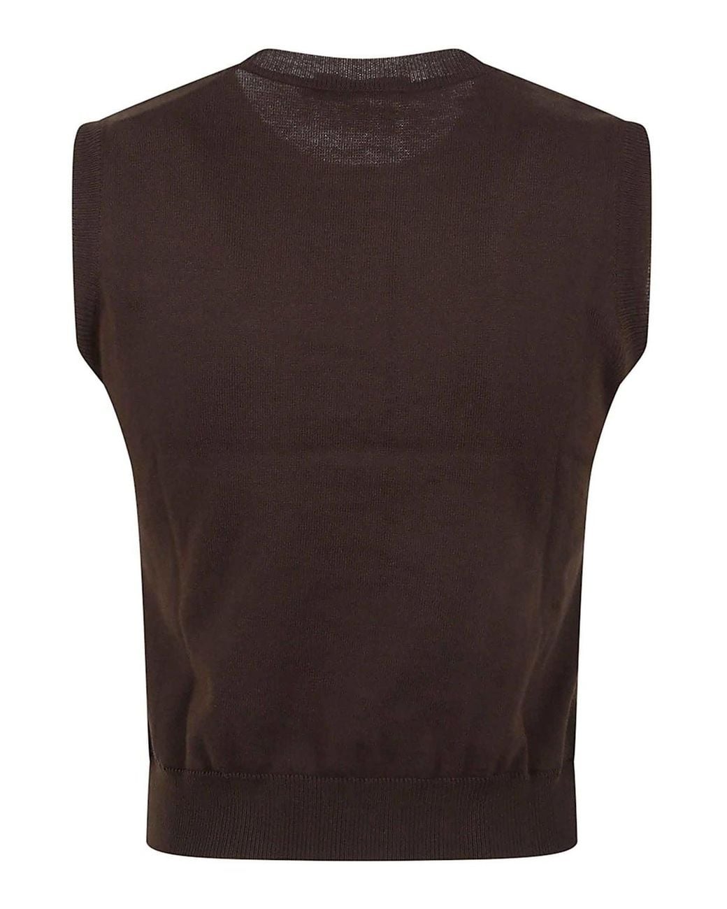 Top Charlott de color Brown