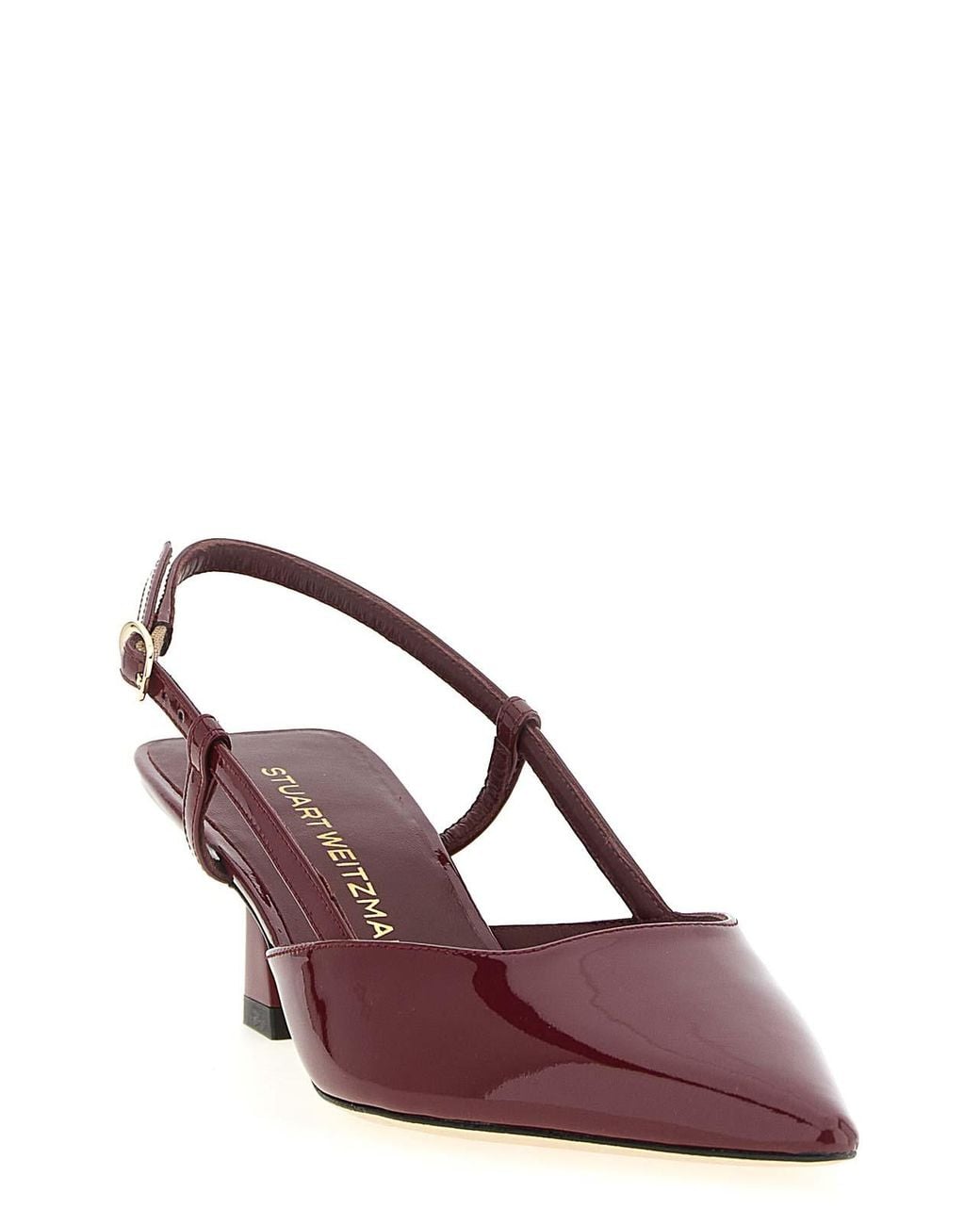Stuart Weitzman Brown Vinnie Slingback