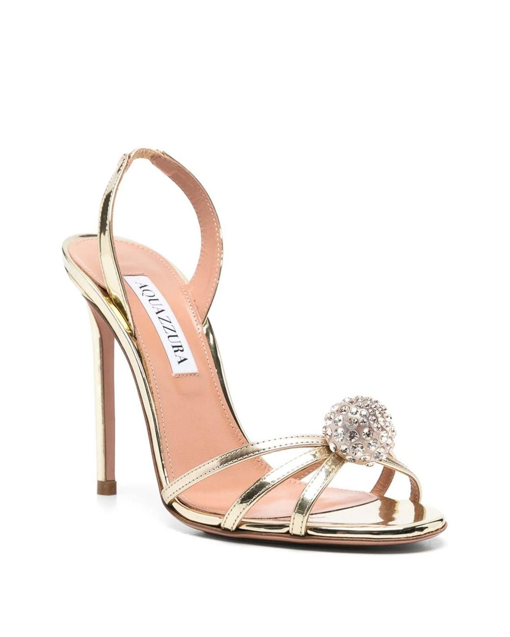 Aquazzura Metallic Shoes