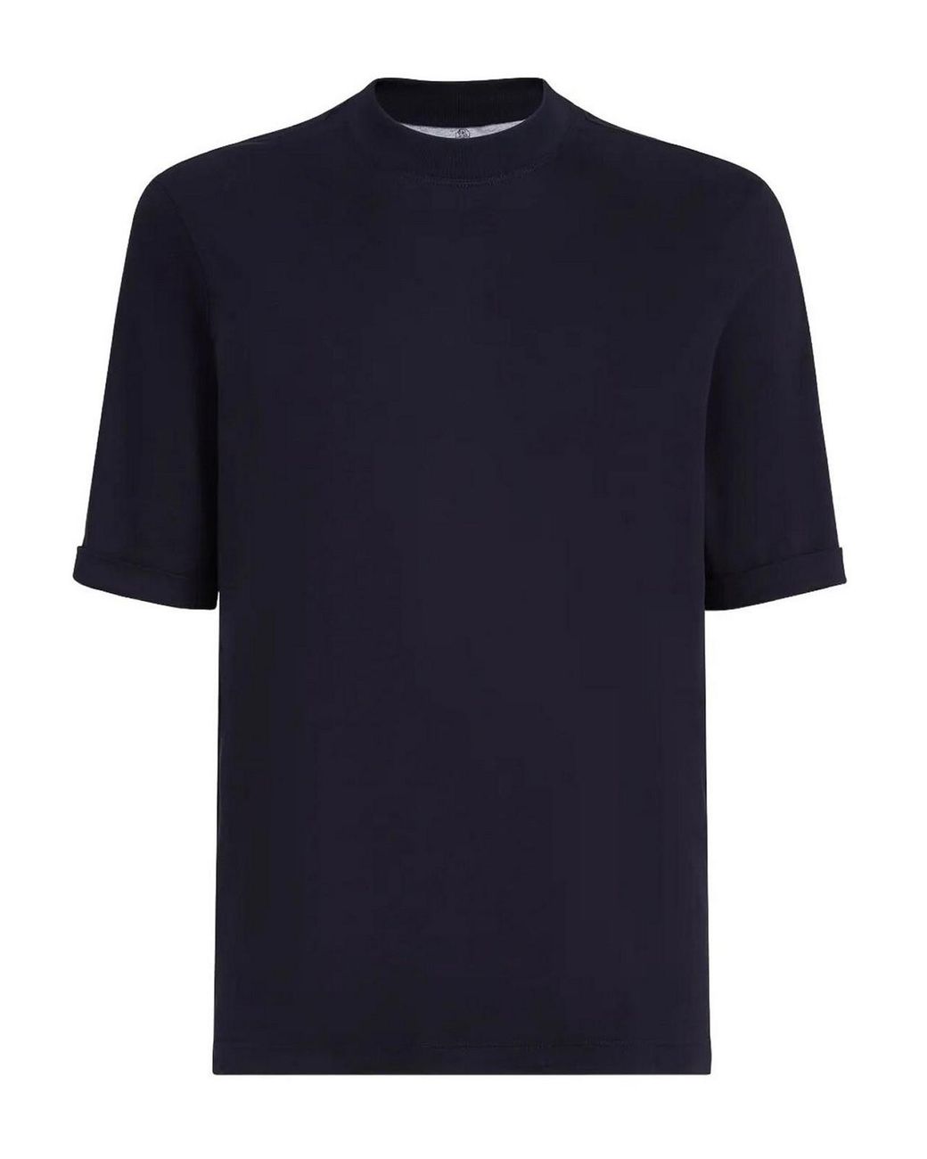 Brunello Cucinelli Blue Jersey T-Shirt for men