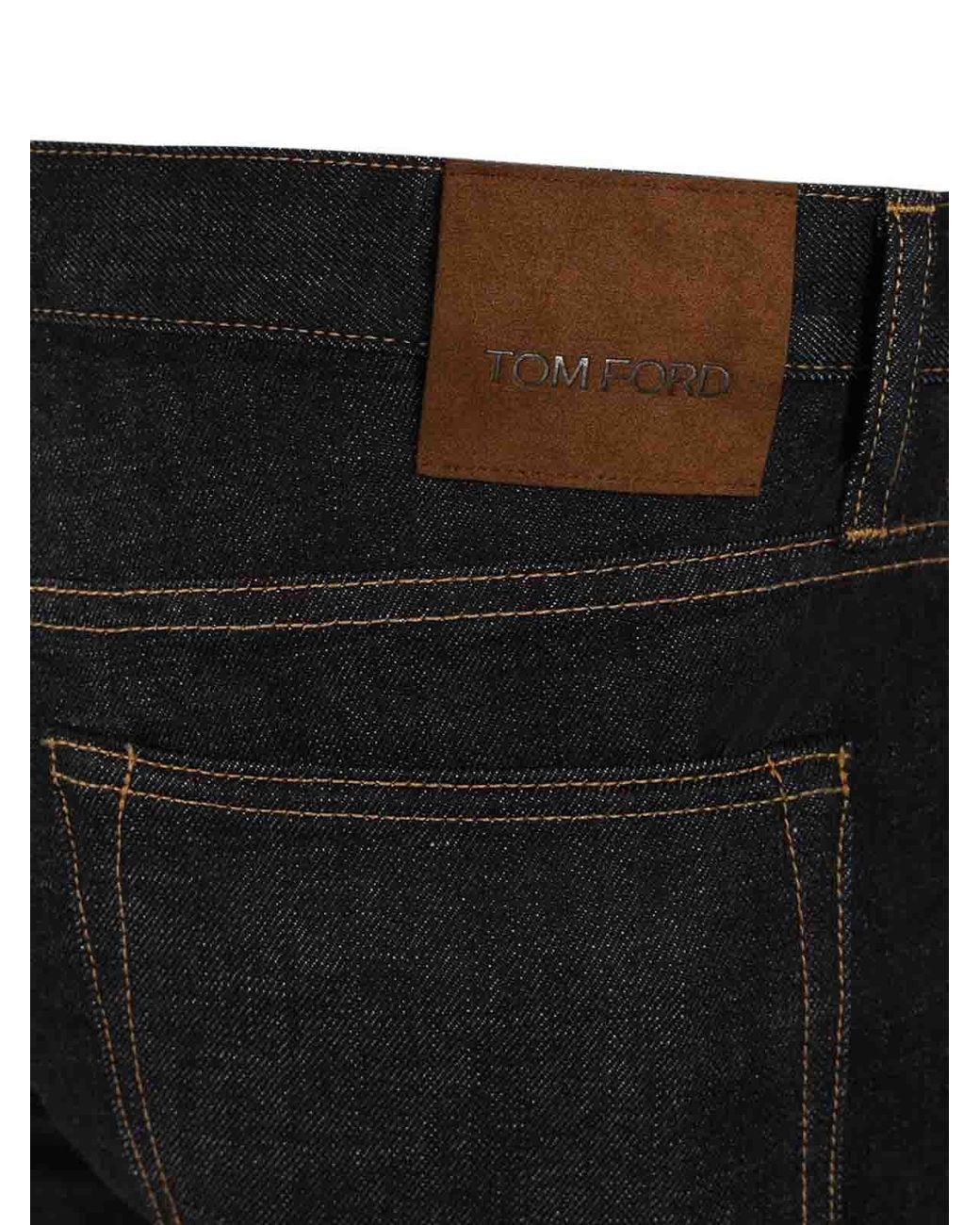Vaqueros Rectos Tom Ford de hombre de color Blue