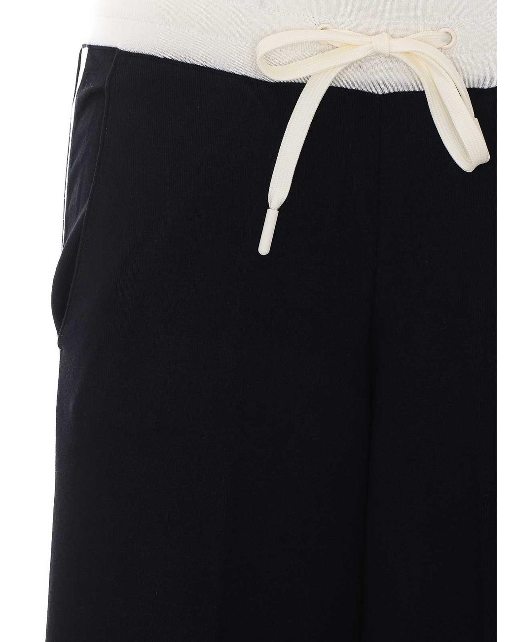 Elisabetta Franchi Blue Knitted Pants