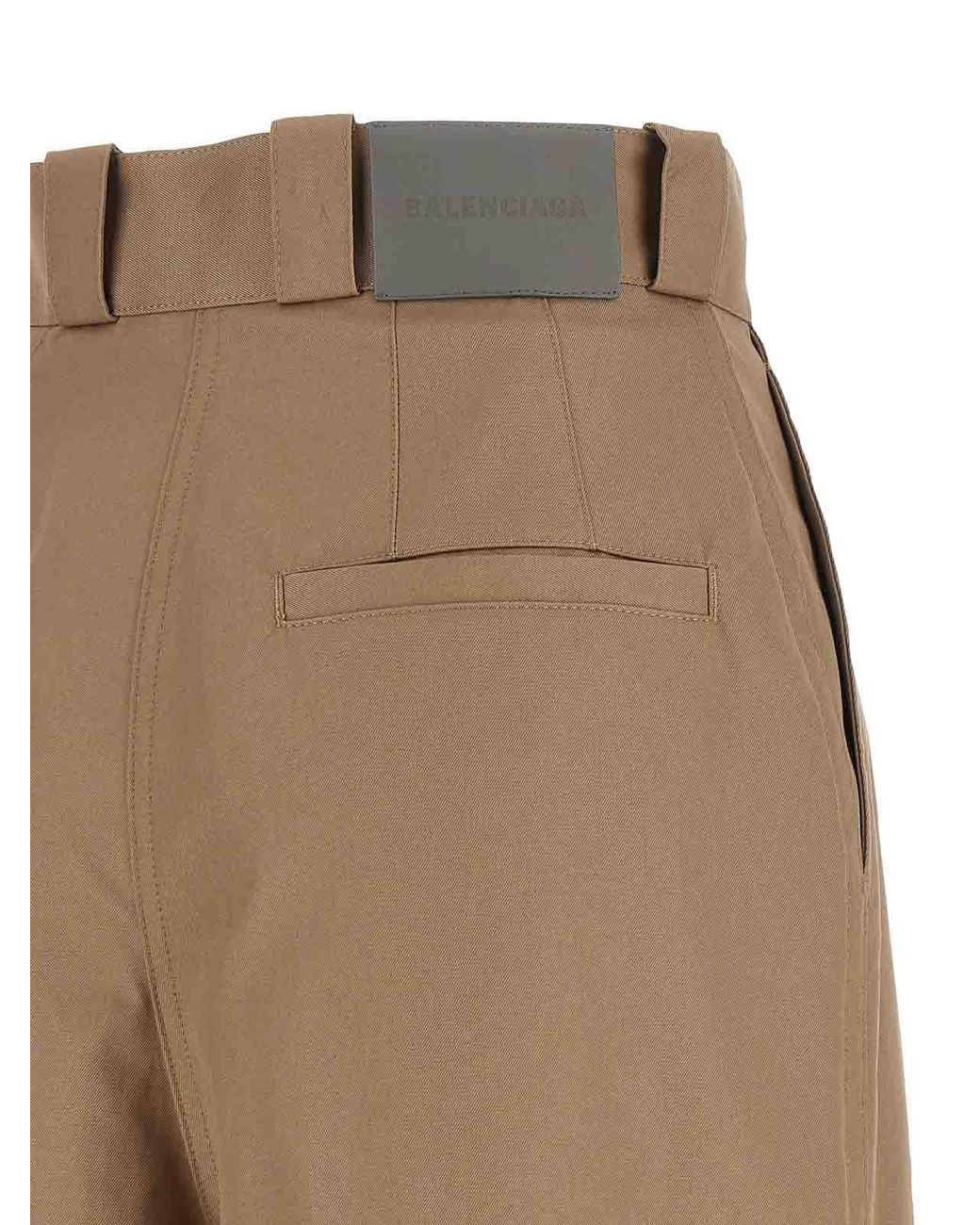 Balenciaga Natural High Waist Pants