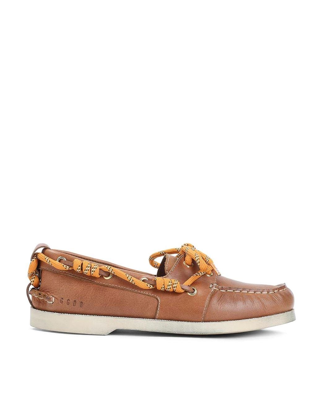 Golden Goose Deluxe Brand Brown Boat Loafers