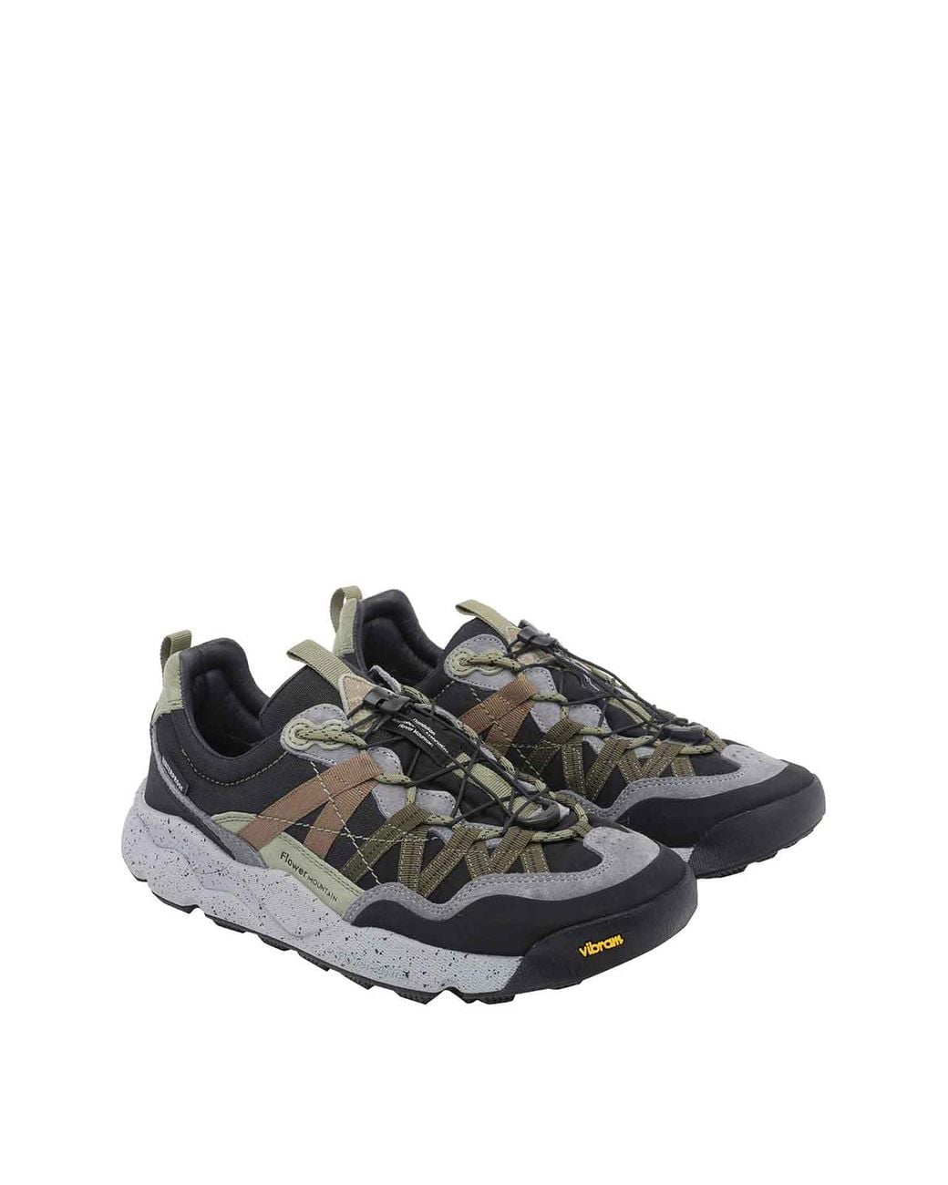Flower Mountain Gray Iwano 2 Sneakers for men