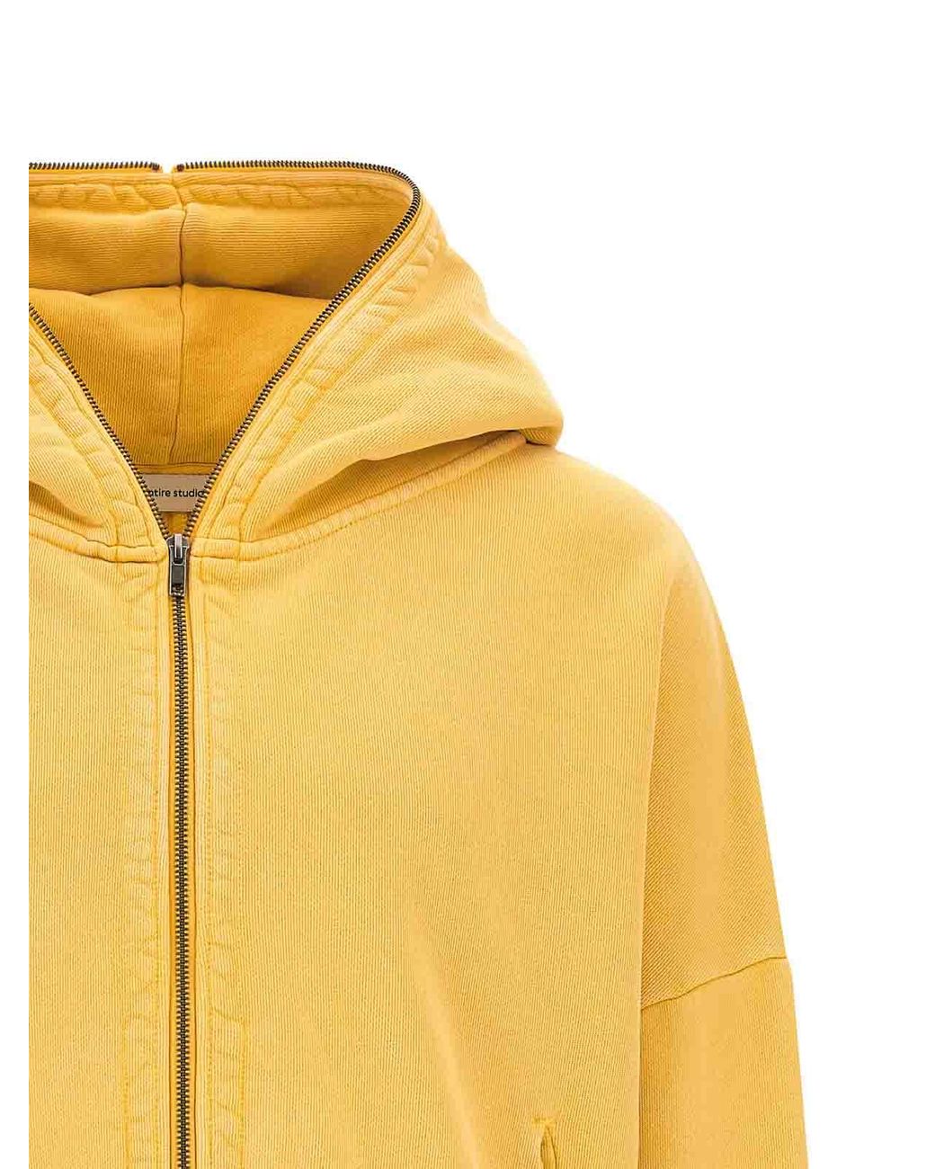 Entire studios Yellow Eternal Zip Hoodie for men