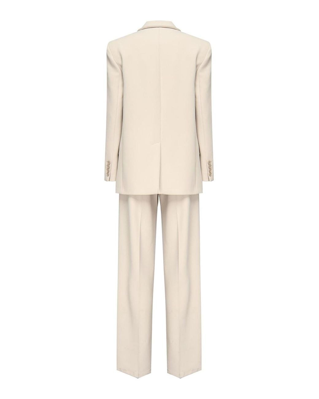 Scarlett Poppies Natural Single-Breasted Blazer Suit