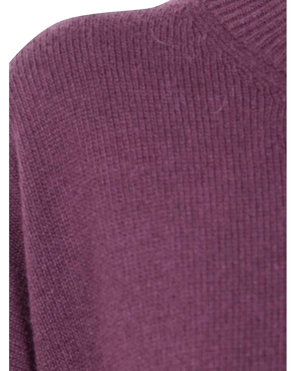 Suéter Cuello Redondo Nuur de color Purple