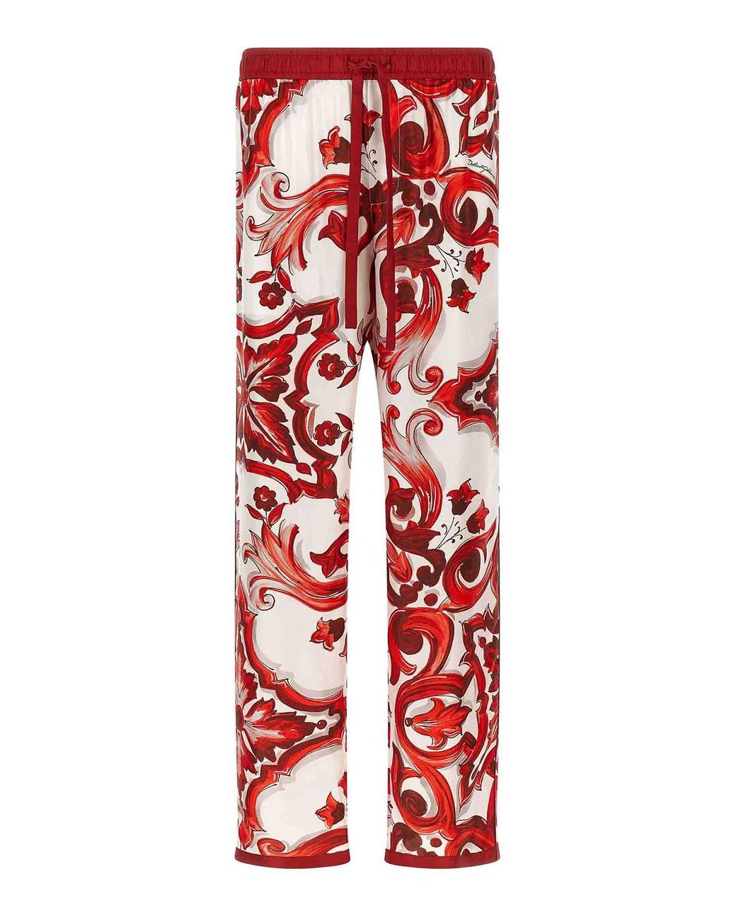Dolce & Gabbana Red Vanity' Pants for men
