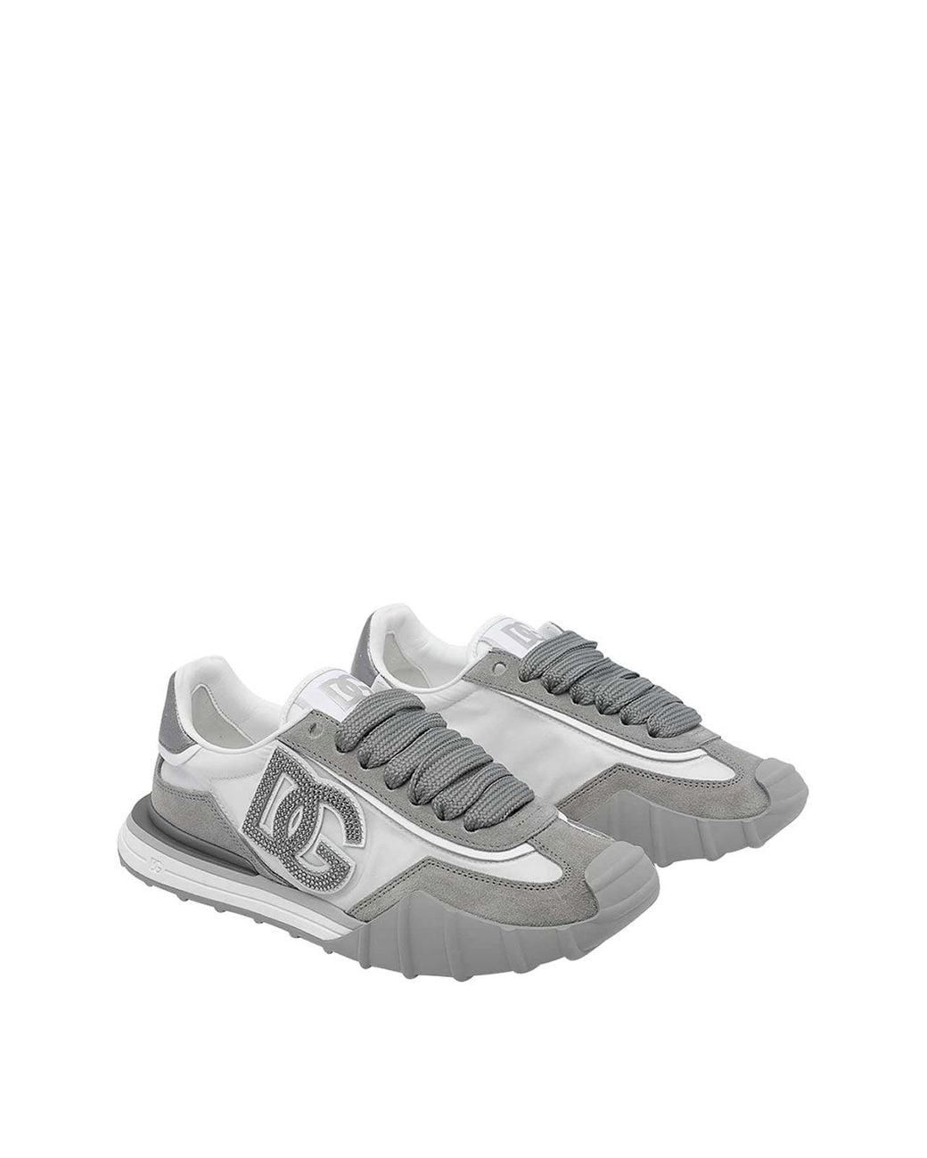 Dolce & Gabbana Gray Dolce&Gabbana Dg Athletic Sneakers