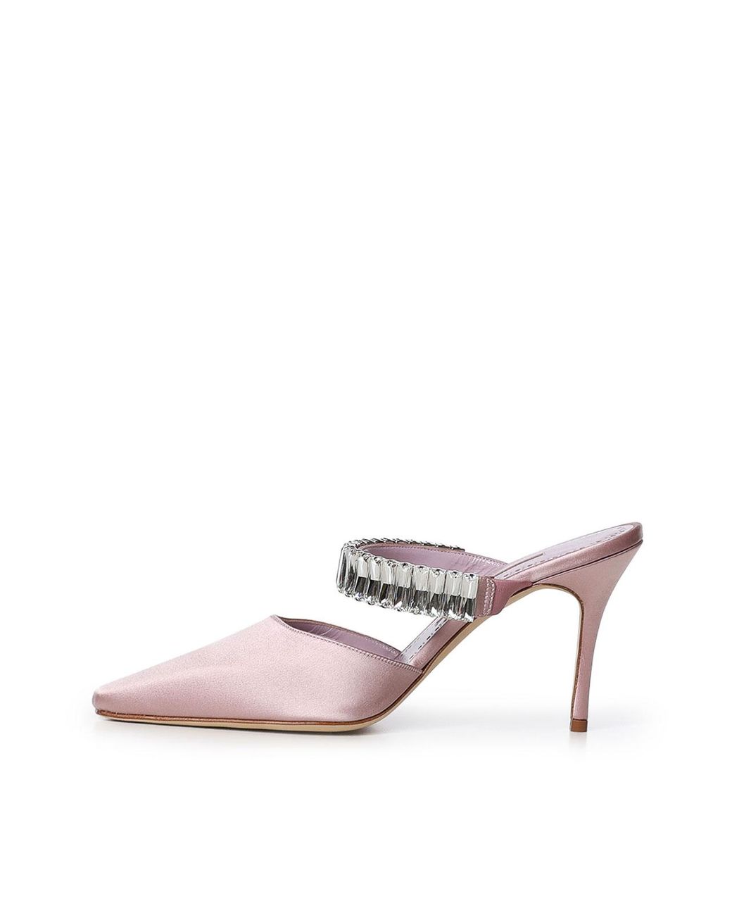 Manolo Blahnik Pink Mules