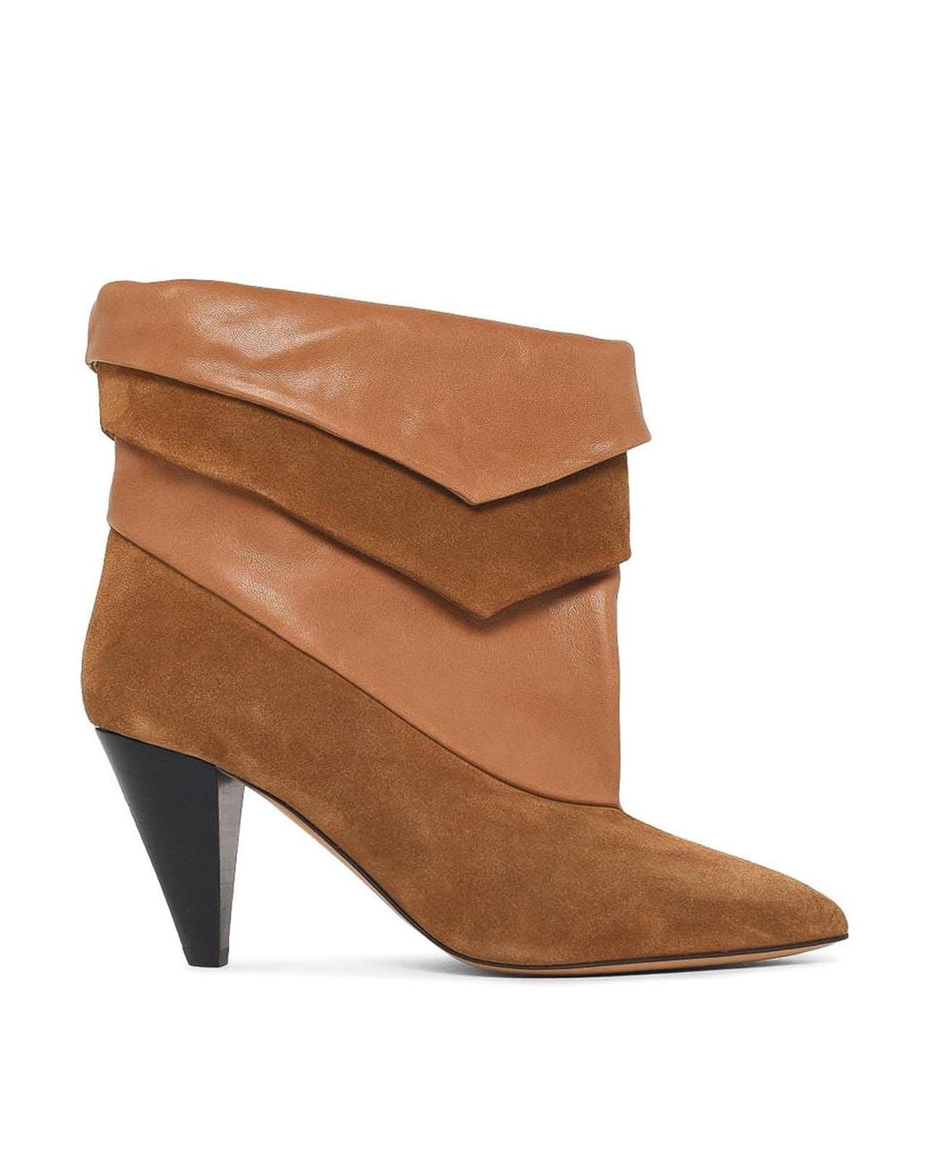 Isabel Marant Brown Lyone Ankle Boots
