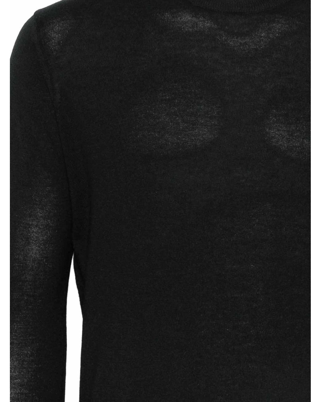 Suéter Cuello Redondo Alpha Studio de hombre de color Black