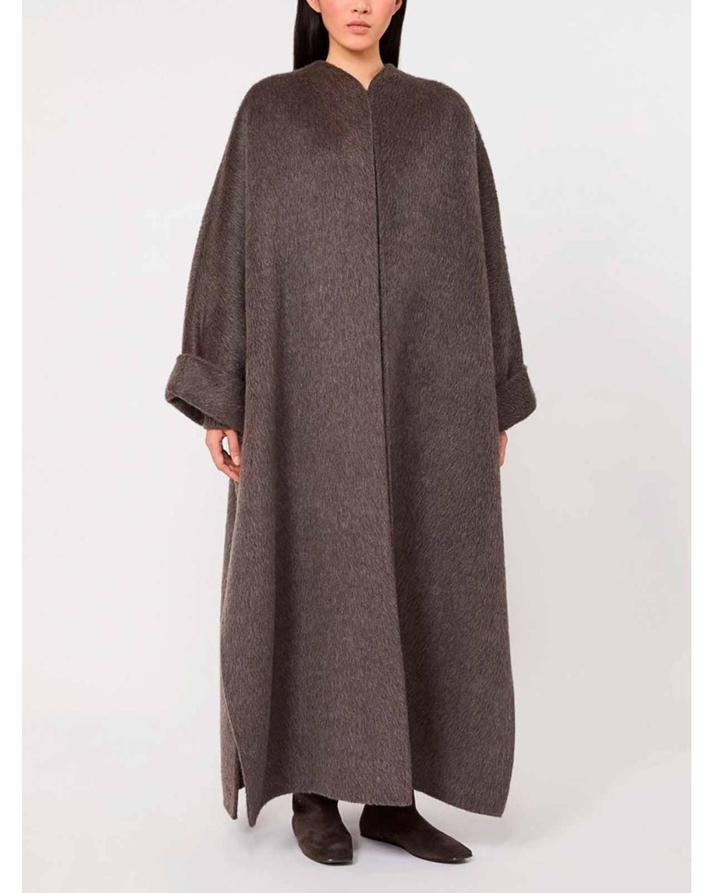 Max Mara Brown Oversized Coat