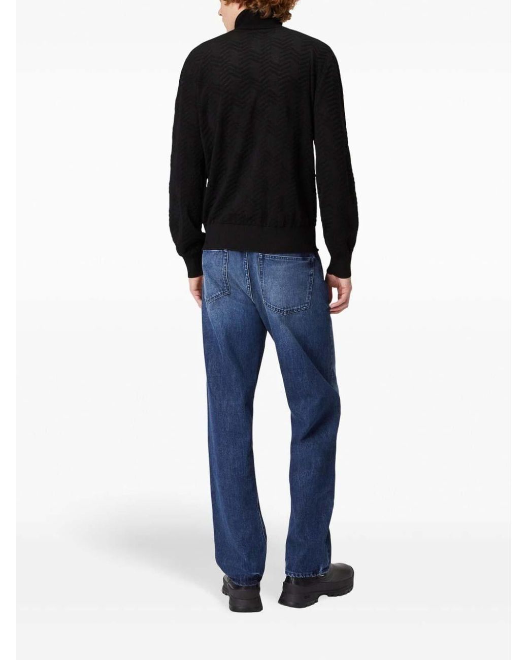 Missoni Black Roll Neck for men