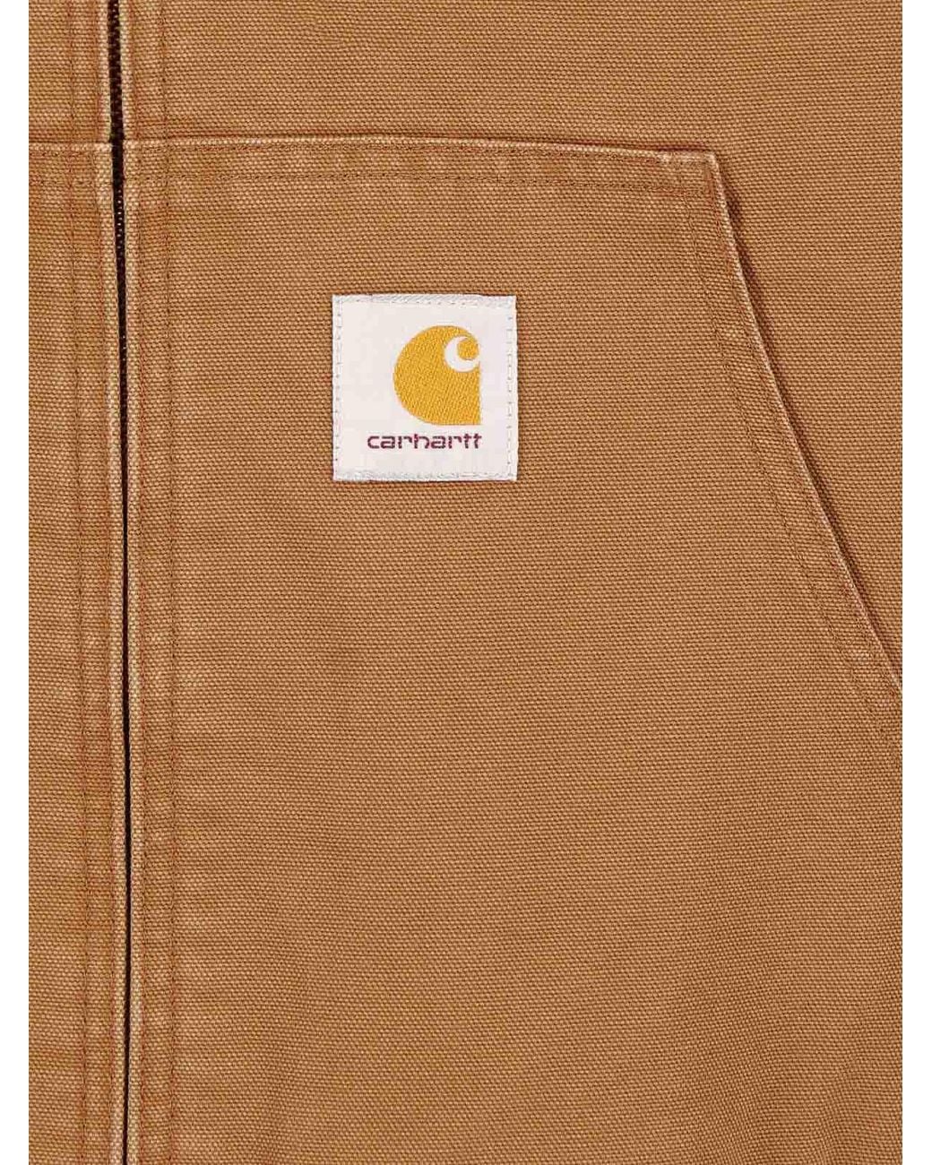 Carhartt Brown Hooded Jacket for men