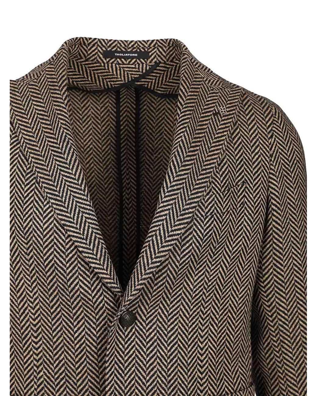 Tagliatore Gray Blazer for men
