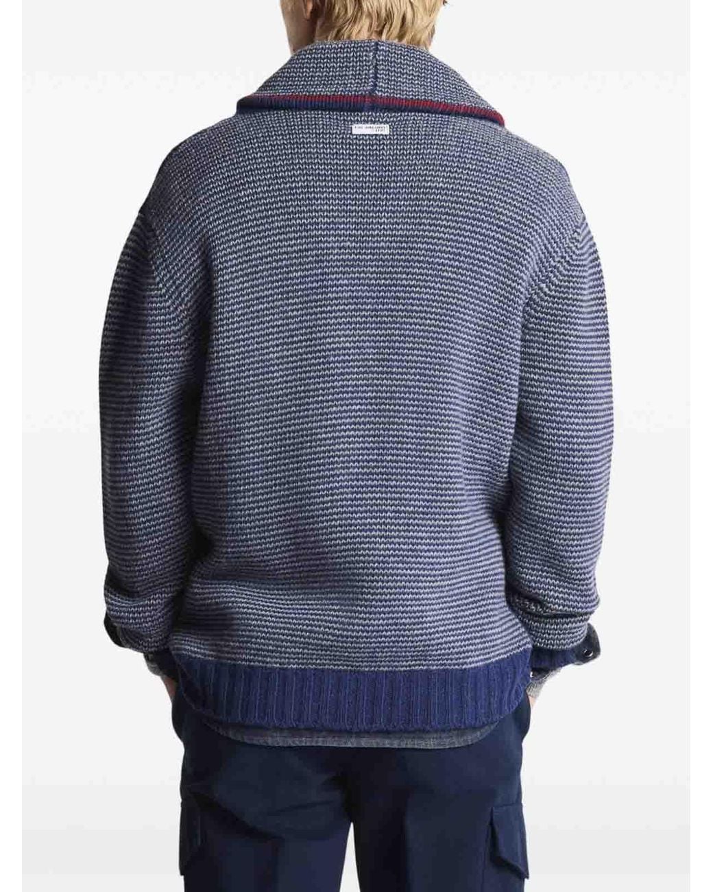Suéter Cuello Redondo Fay de hombre de color Blue