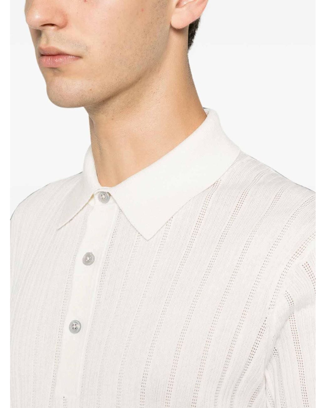 Tom Ford Rundhalspullover in White für Herren
