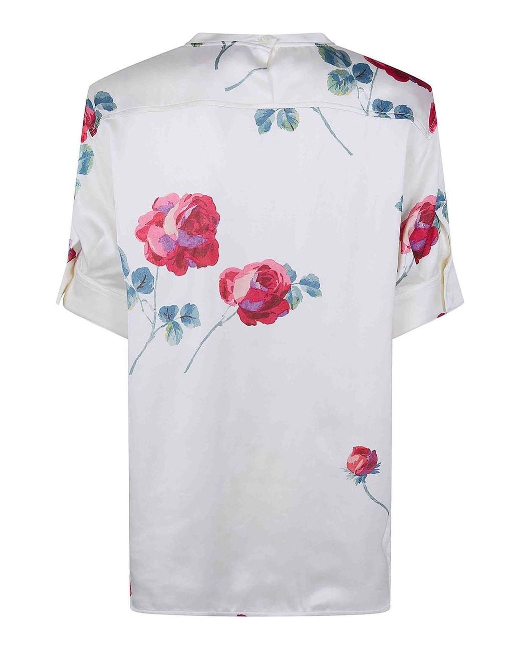 N°21 White Canvas Blouse