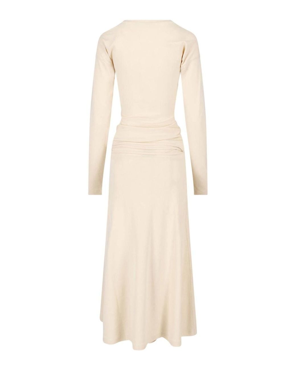 Lemaire Natural Maxi Cotton Dress