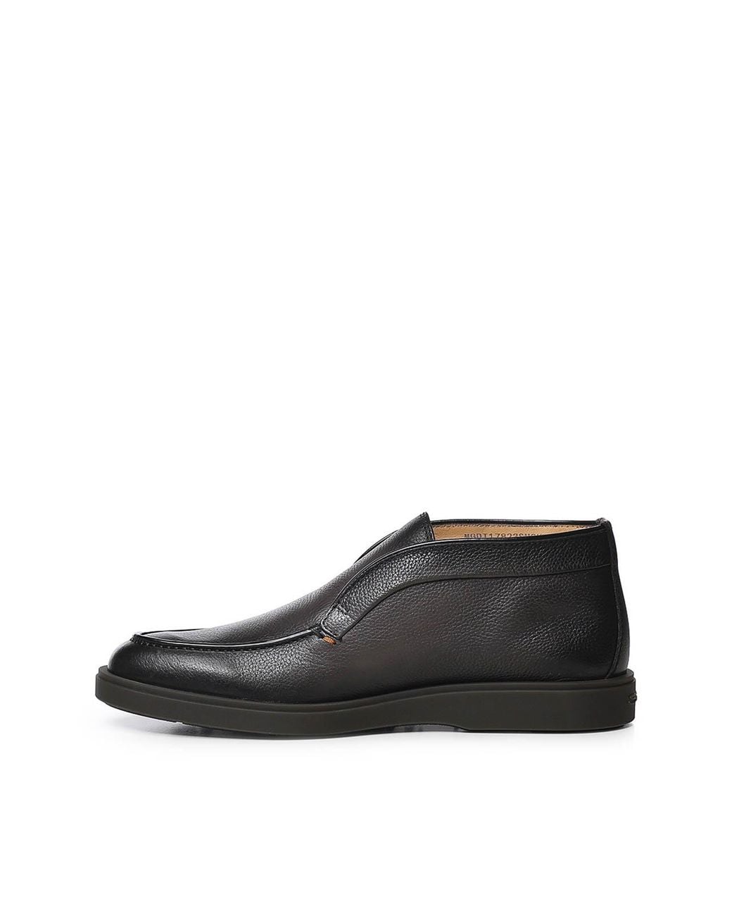 Santoni Black Desert Boot for men