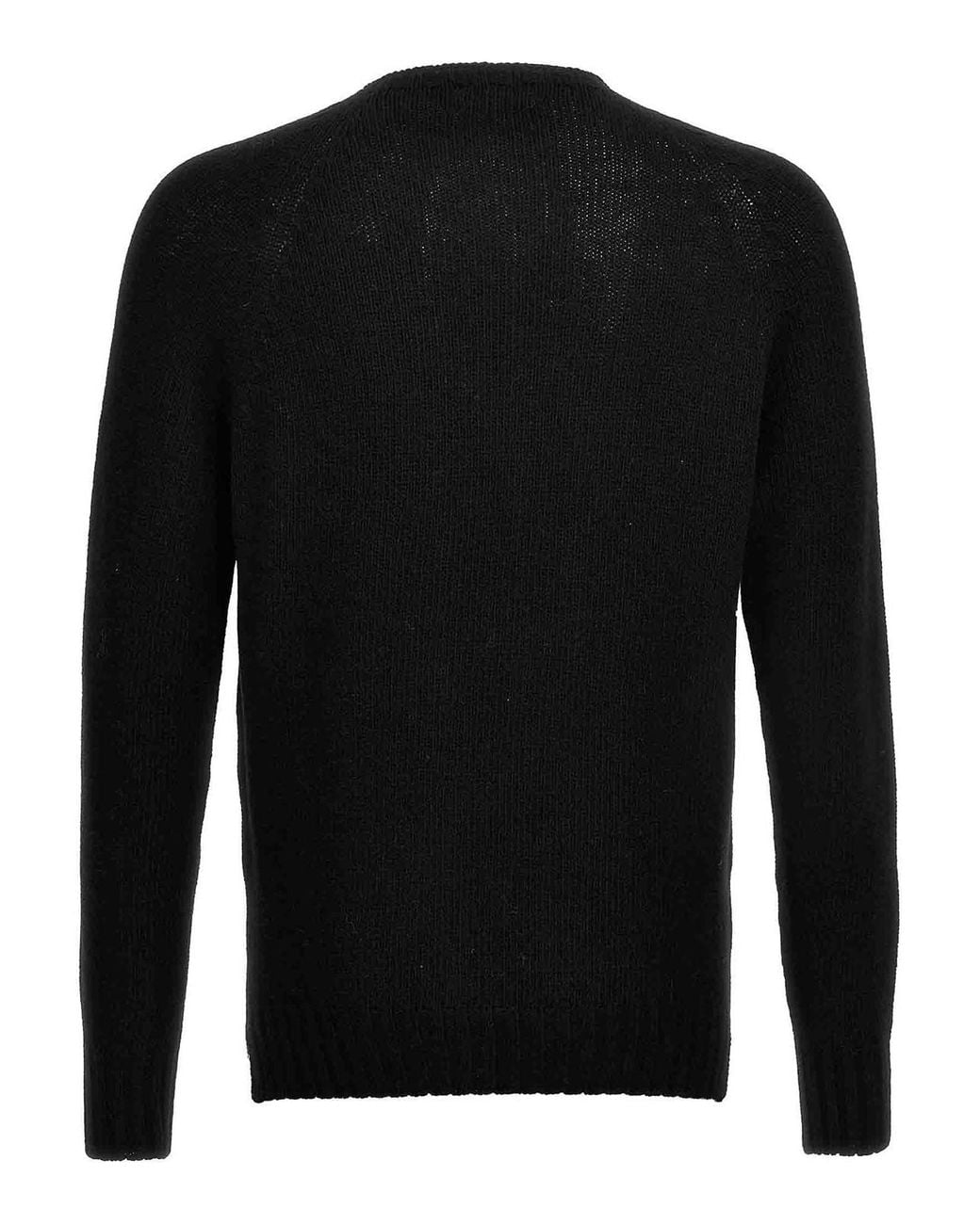 Ma'ry'ya Black Cashmere Sweater for men