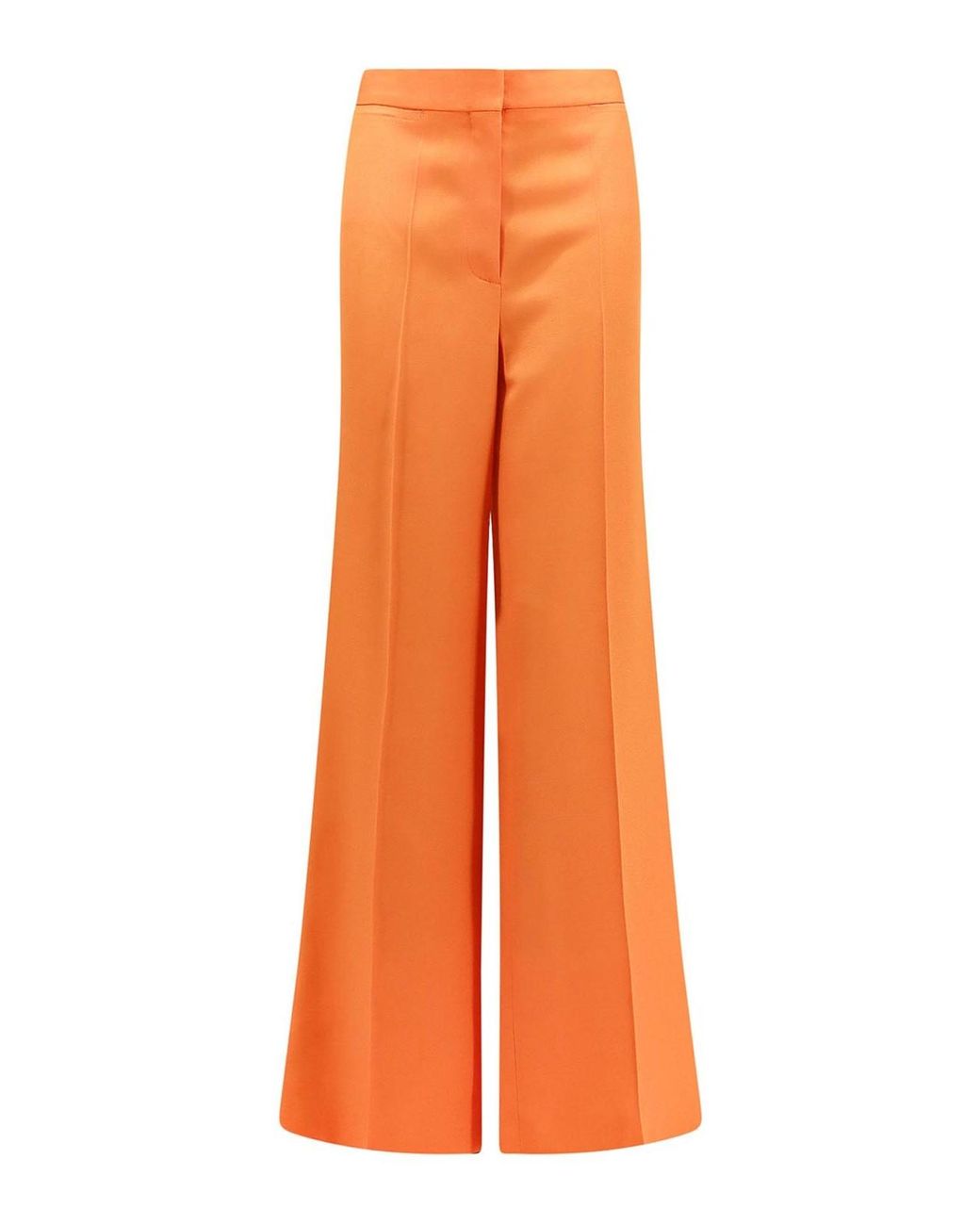 Stella McCartney Orange Viscose Trouser