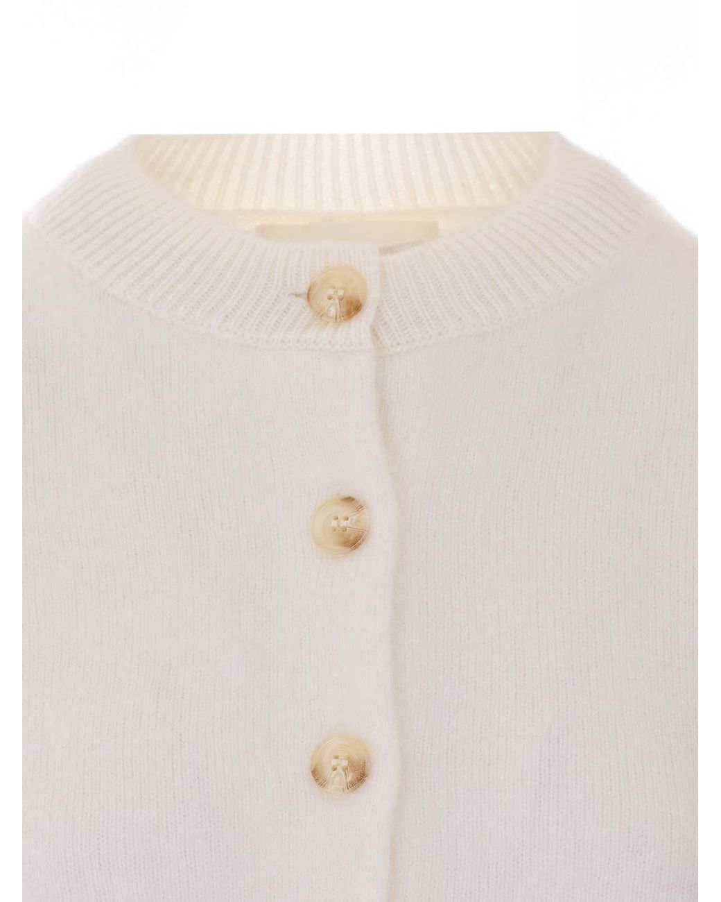 Lisa Yang White Azelea Cardigan