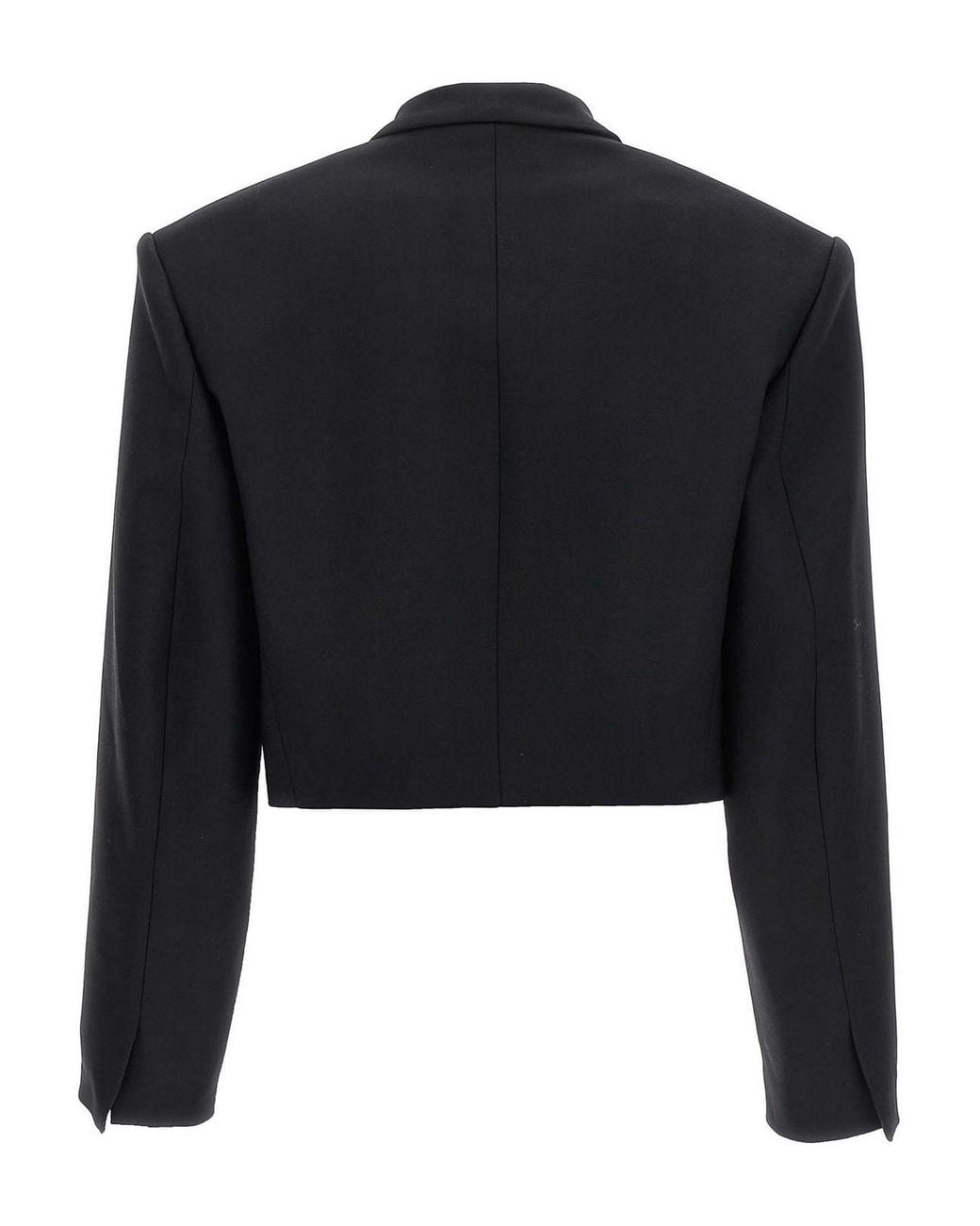 David Koma Blue Cropped Blazer