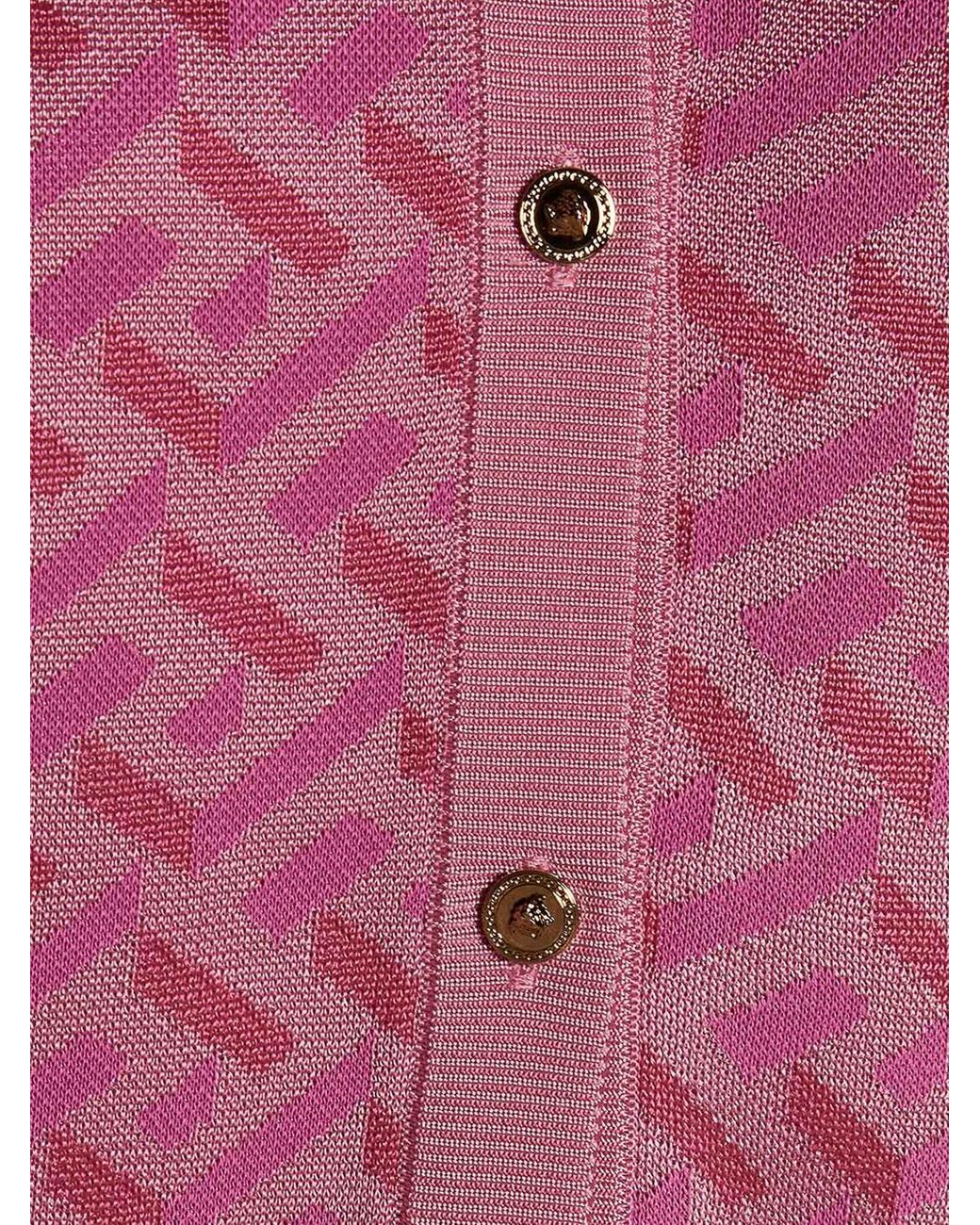 Cárdigan Versace de color Pink