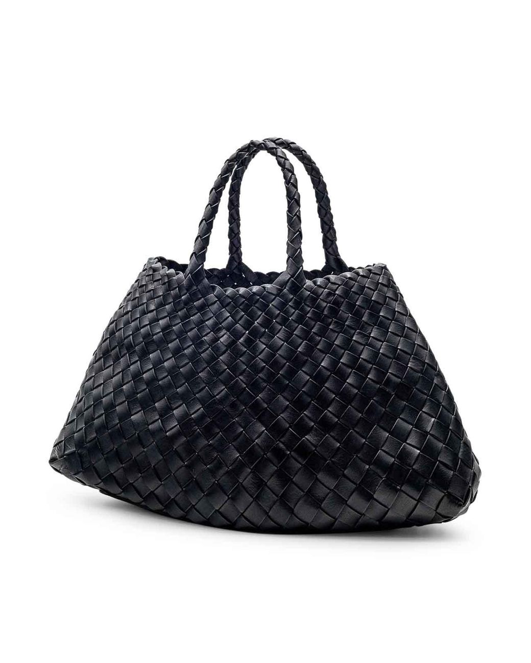 Dragon Diffusion Black Santa Croce Small Bag